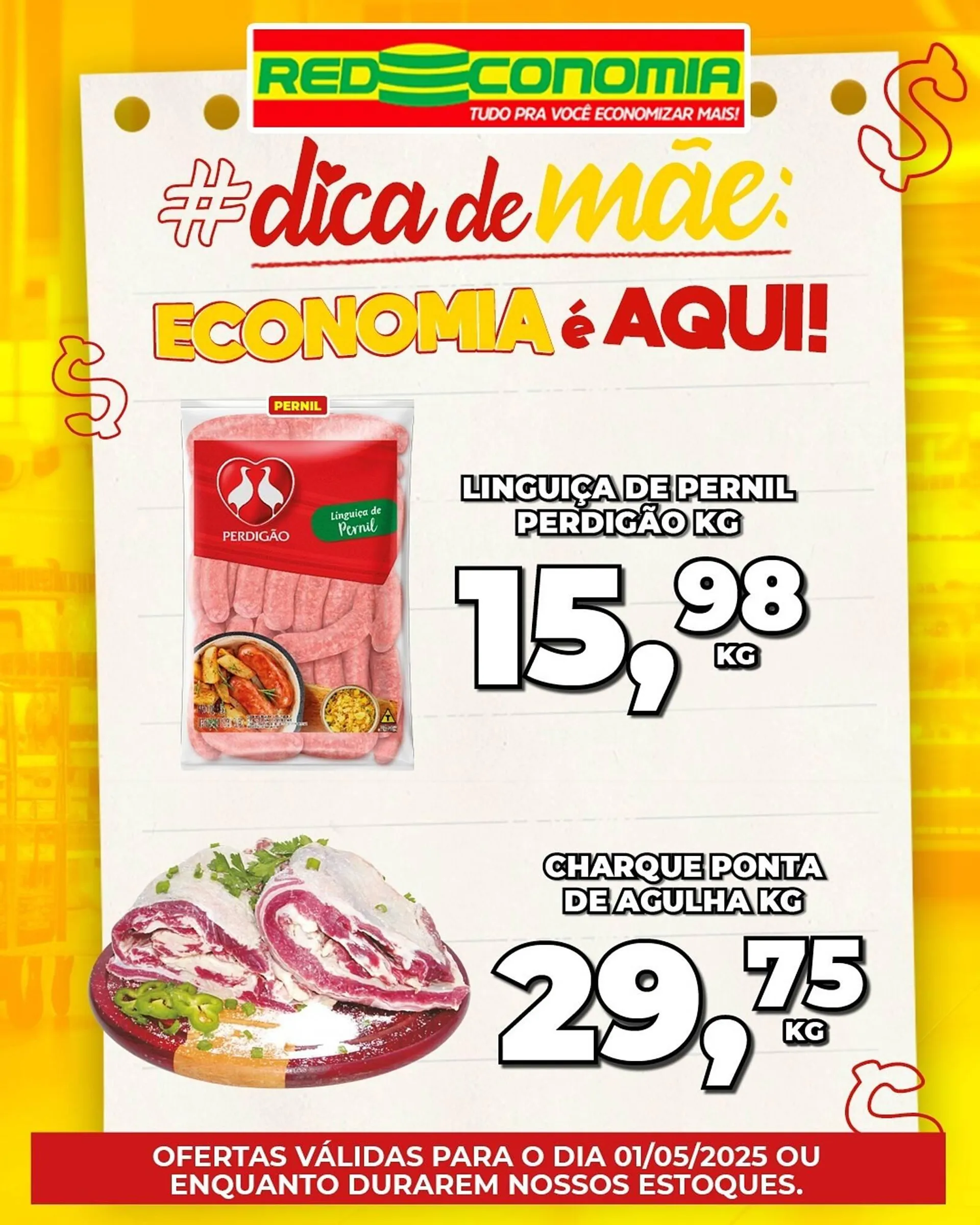 Encarte de Catálogo Rede Economia 30 de abril até 1 de maio 2025 - Pagina 2