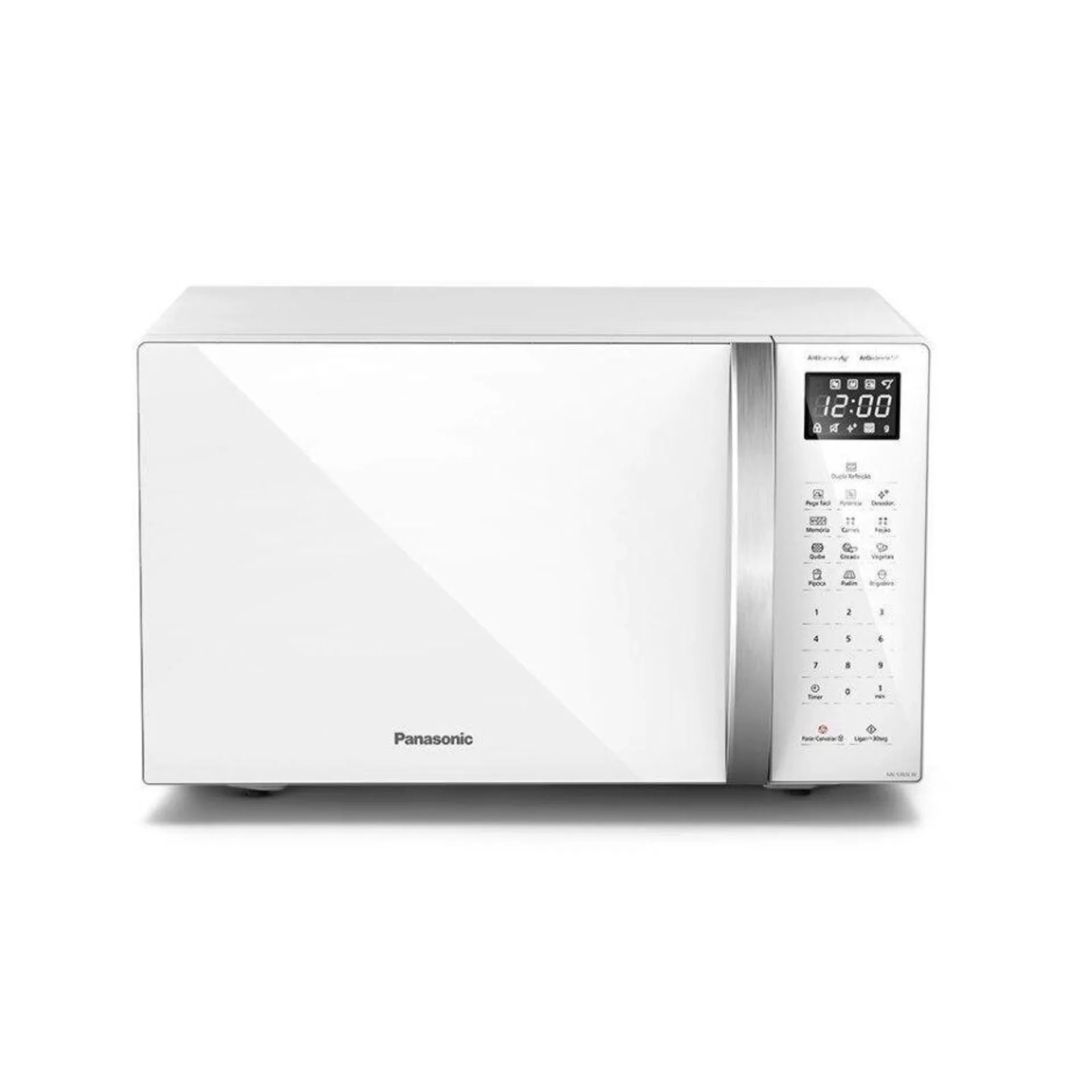 Micro-ondas Panasonic 34 Litros 900w Branco St65lwru 127v