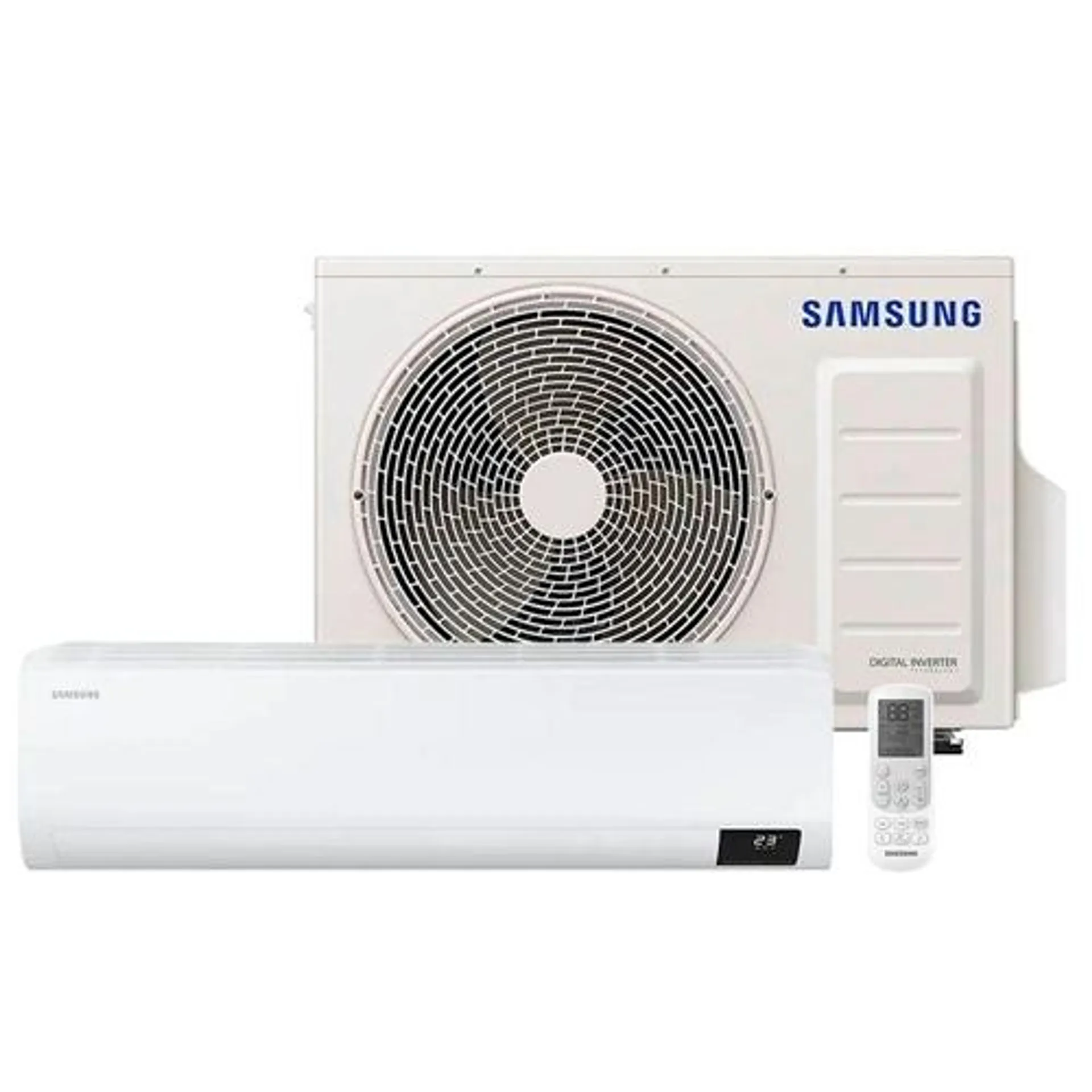 Ar Condicionado Split Samsung Digital Inverter Ultra 18000 BTUs Quente/Frio 220V AR18BSHZCWKNAZ