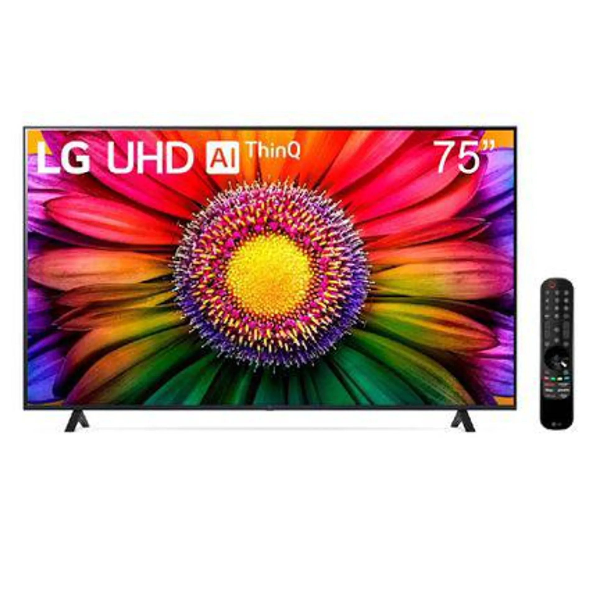 Smart TV LG 75'' 4K UHD 75UR8750PSA 3 HDMI 2 USB Wi-Fi HDR Google Alexa Thinq AI