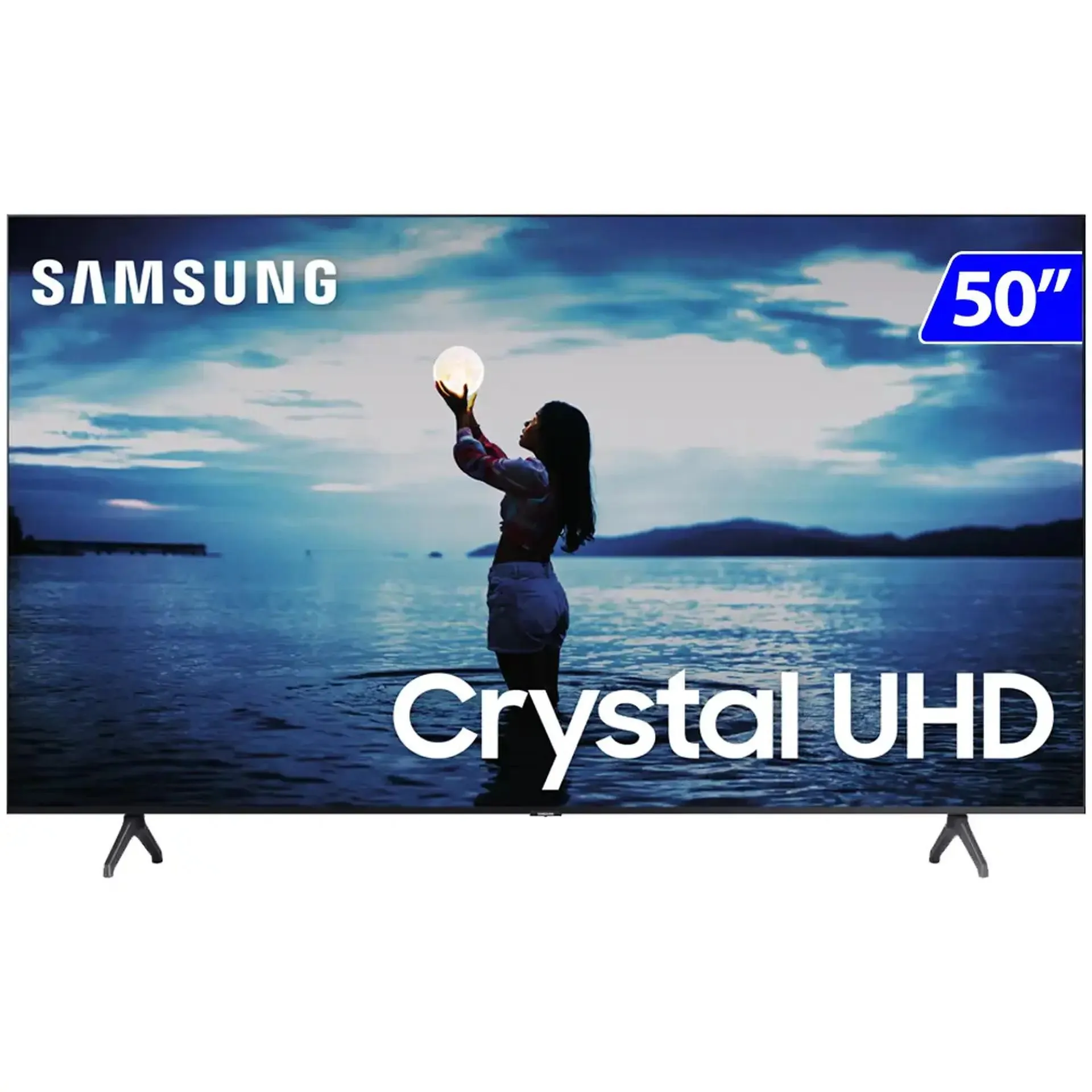 Smart TV Samsung LED 50" 4K Wi-Fi Tizen Crystal UHD UN50TU7020GXZD