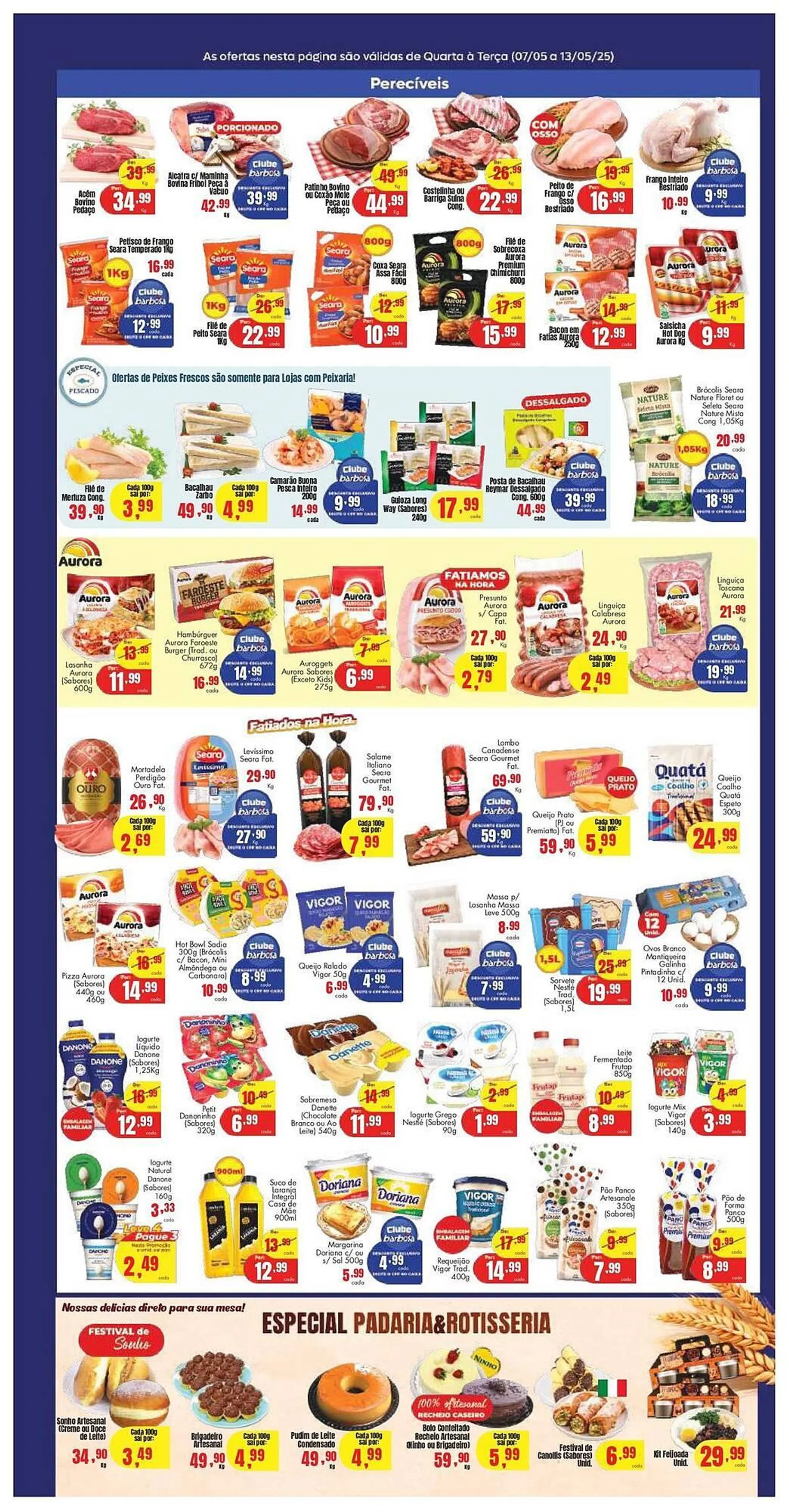 Encarte de Catálogo Barbosa Supermercados 7 de maio até 13 de maio 2025 - Pagina 2