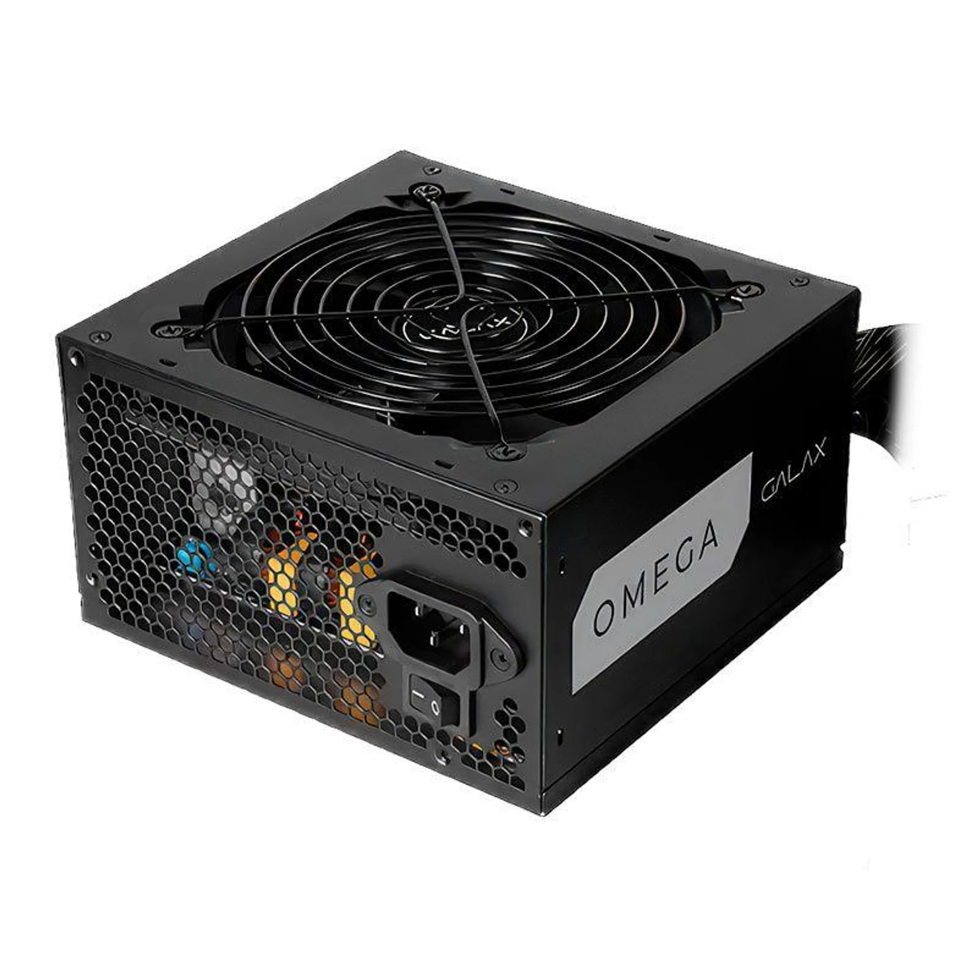 Fonte Galax Omega GL500S, 500W, 80 Plus Bronze, Preto, PGO50BOTNATB0