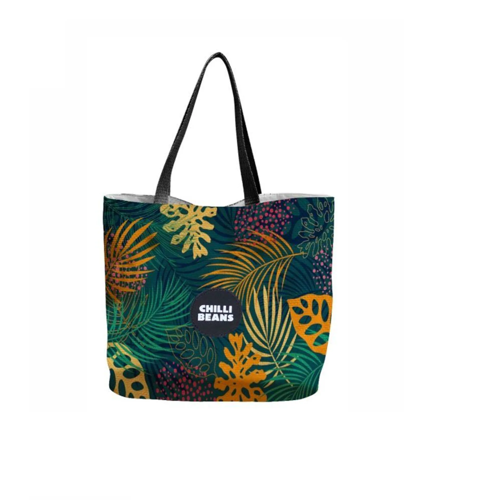 Bolsa Saco Feminina Chilli Beans Floral Verde - BG.BS.0208.1580