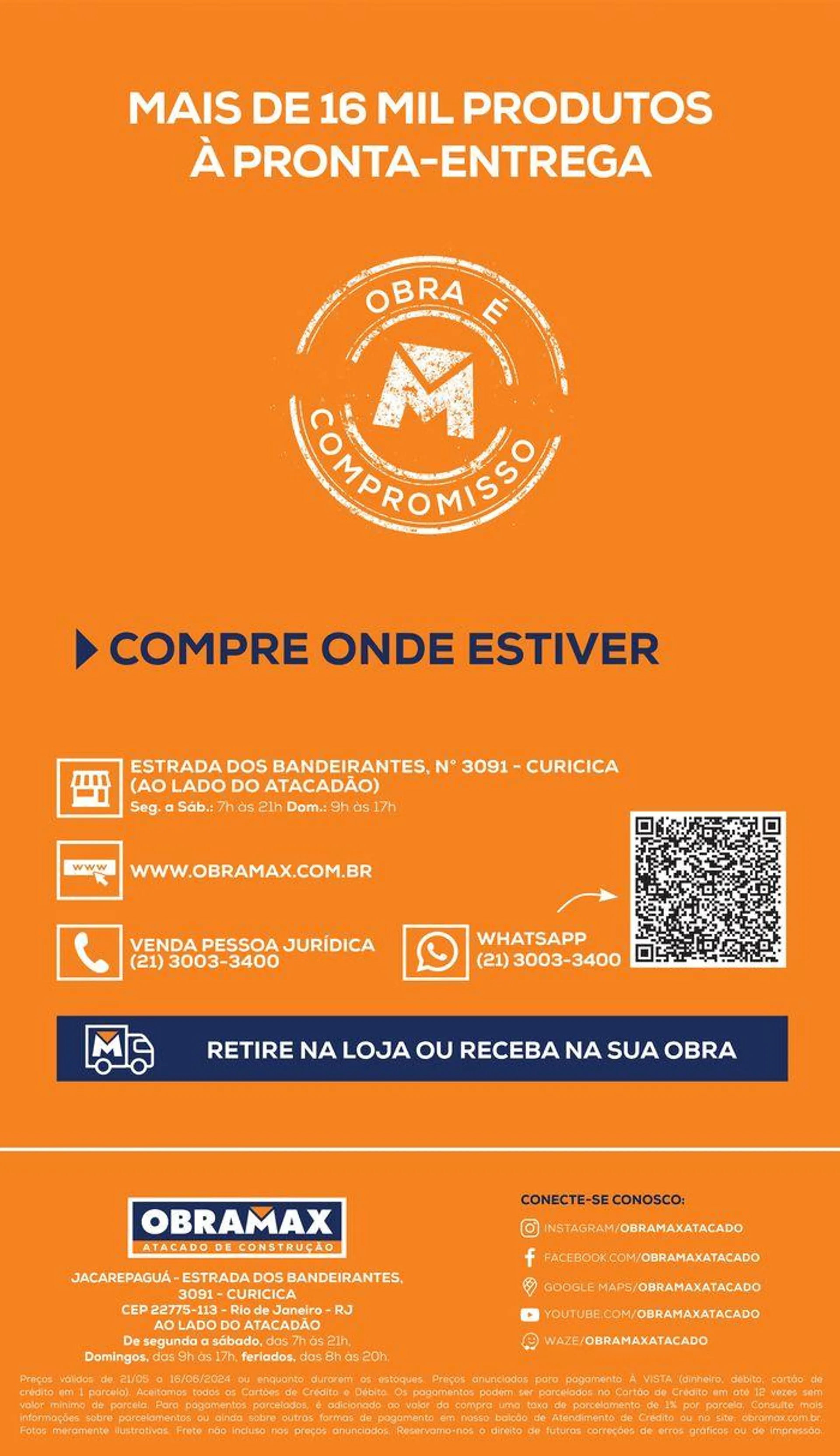 Encarte de Ofertas Obramax 21 de maio até 16 de junho 2024 - Pagina 13