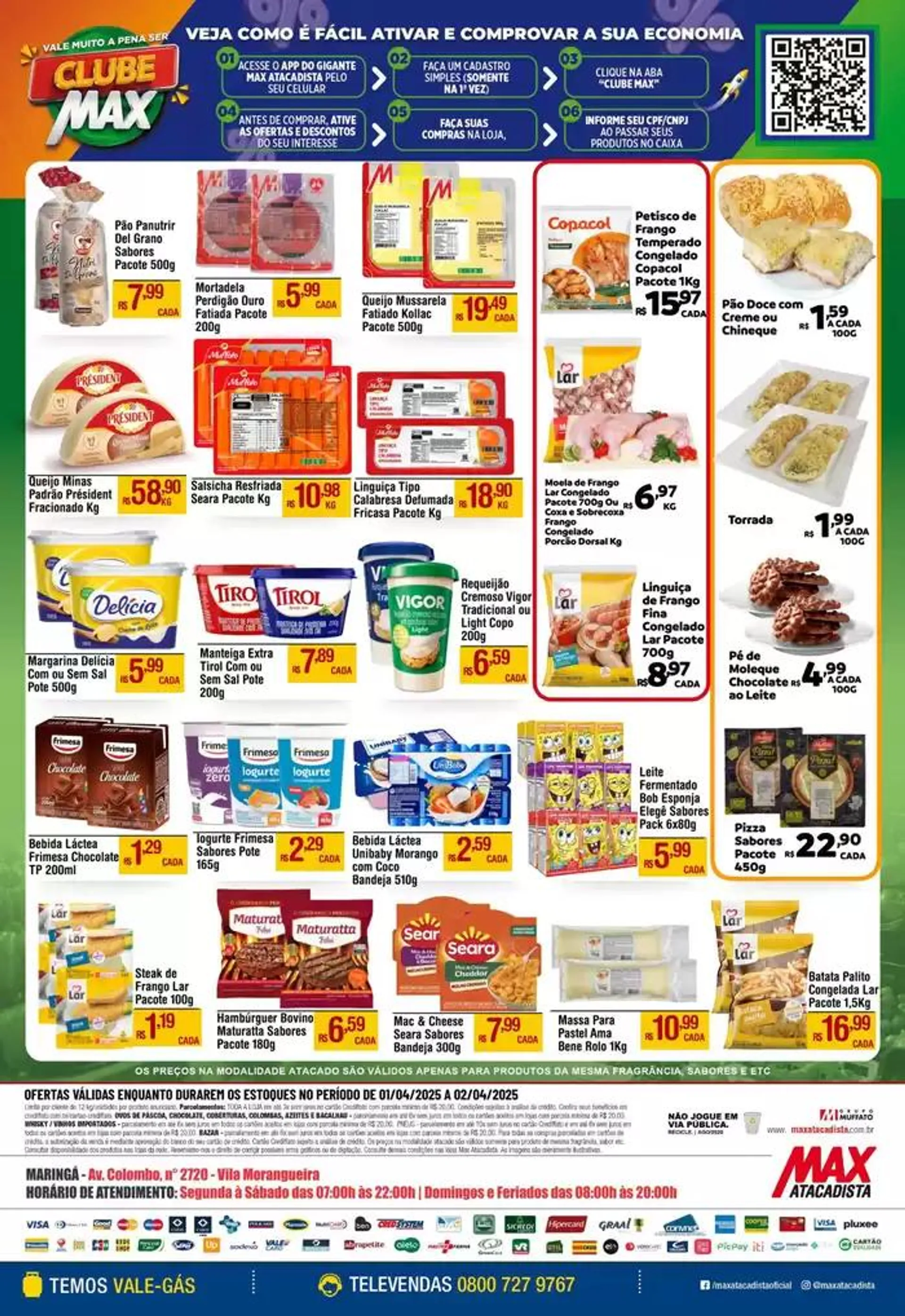 Encarte de Promoções especiais em andamento 1 de abril até 2 de abril 2025 - Pagina 2