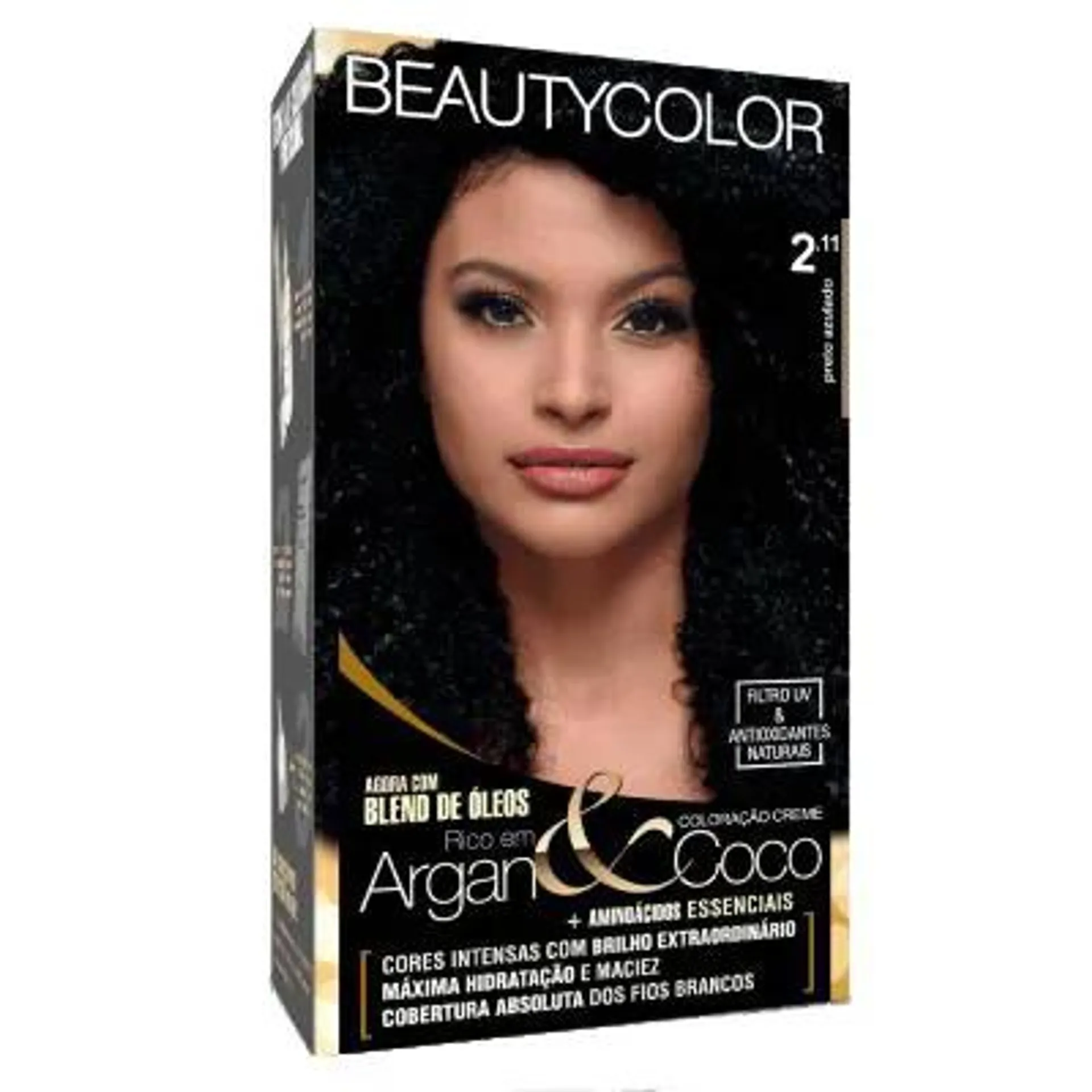 Tintura BeautyColor 2.11 Preto Azulado