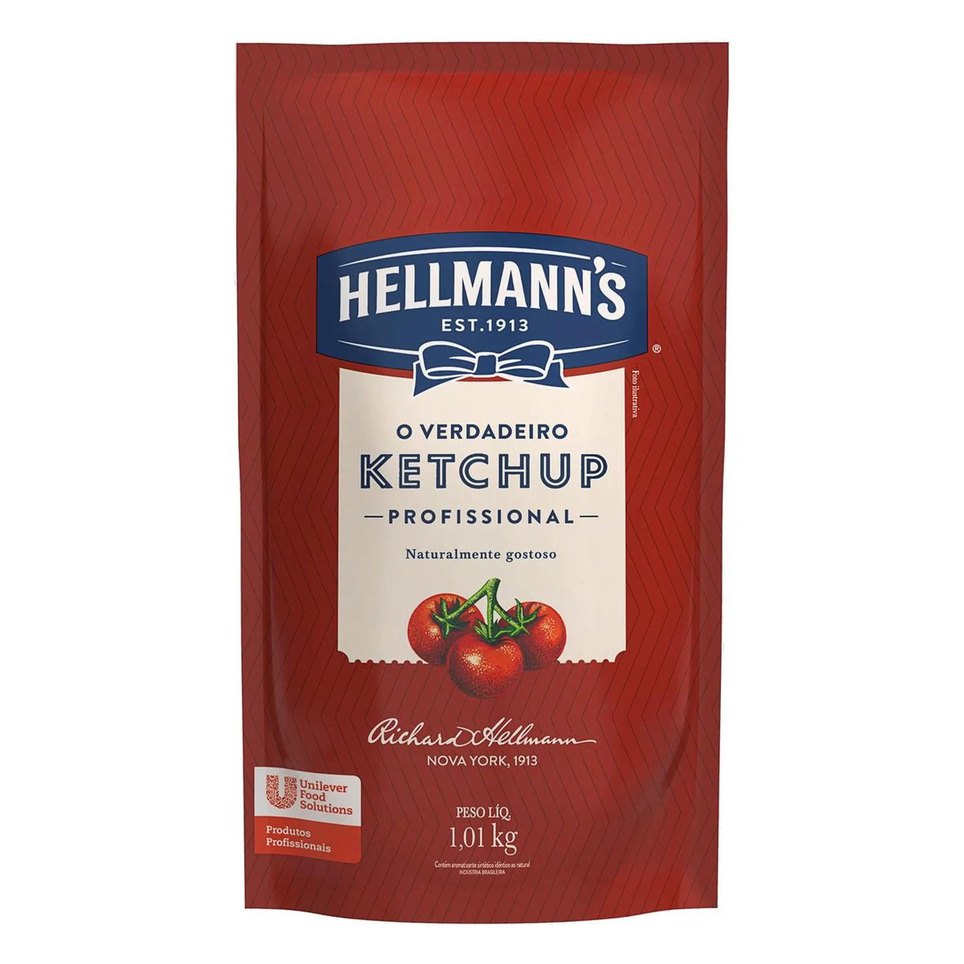 Ketchup Hellmanns Profissional Sachê 1,01kg