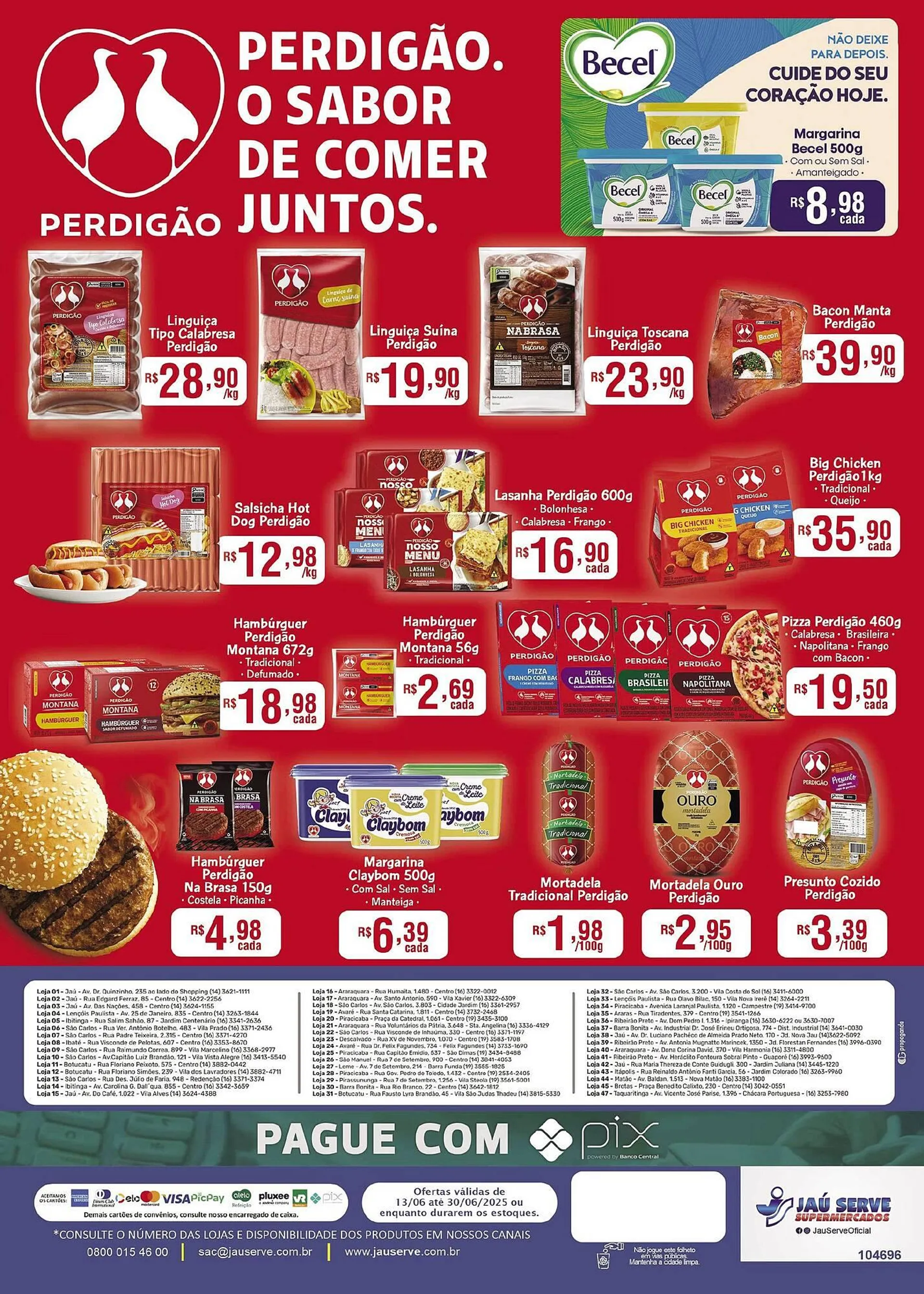 Catálogo Supermercados Jau Serve - 1