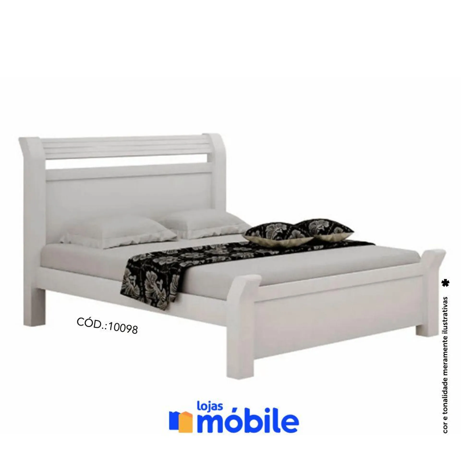 Cama Casal 150x219cm (10098)