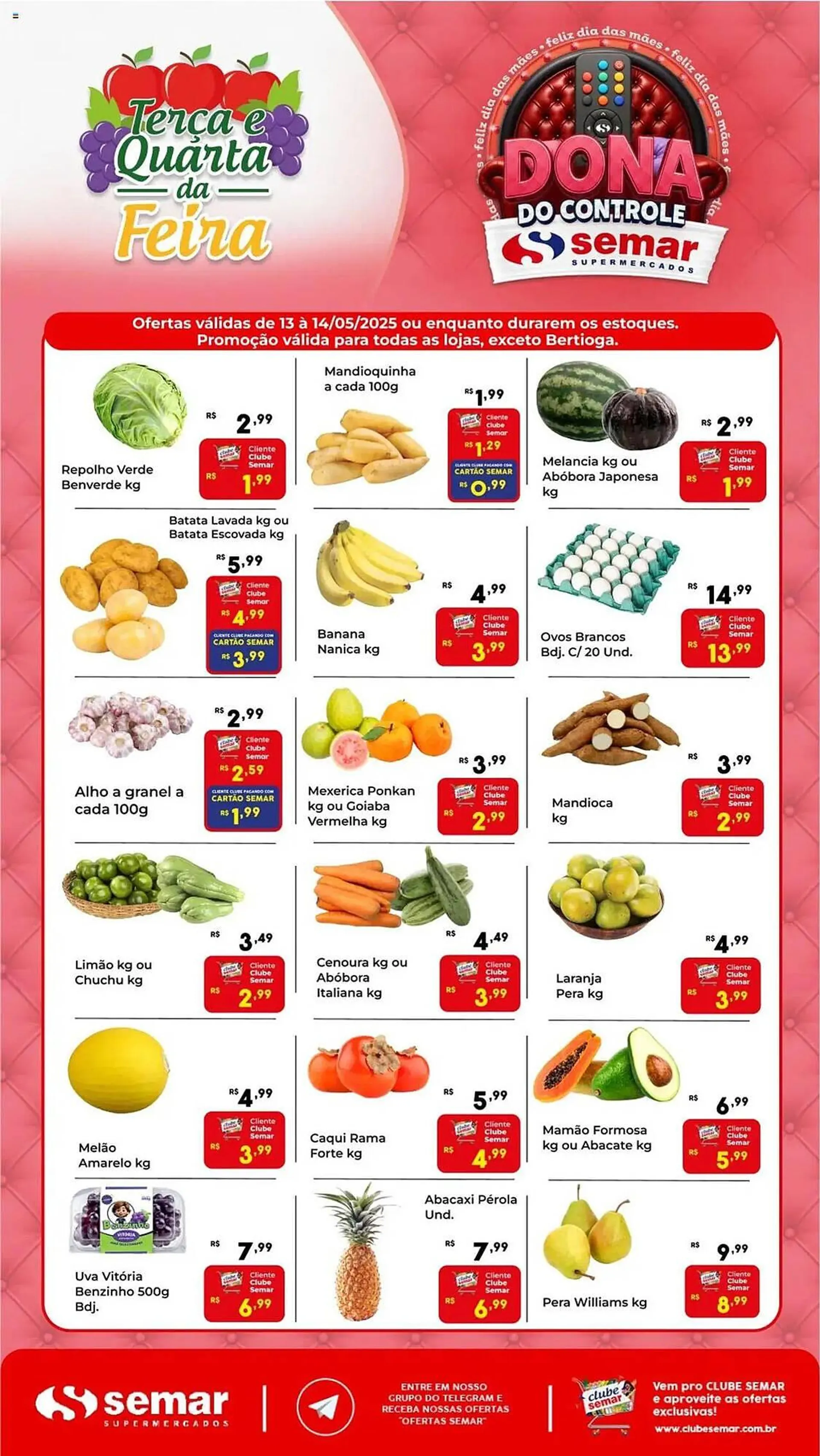 Encarte de Catálogo Semar Supermercado 13 de maio até 14 de maio 2025 - Pagina 6