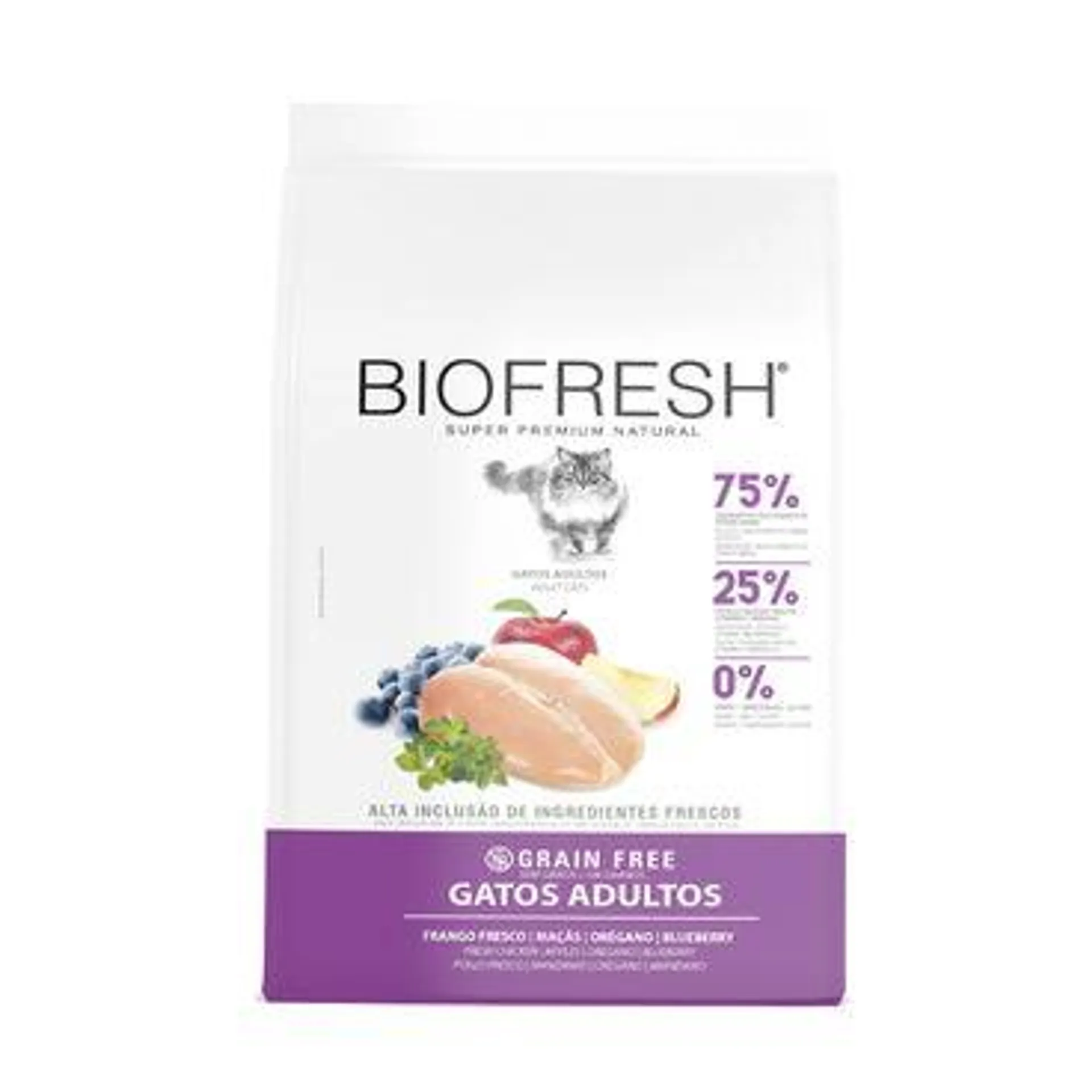 Ração Biofresh Gatos Adultos Frango 400 g