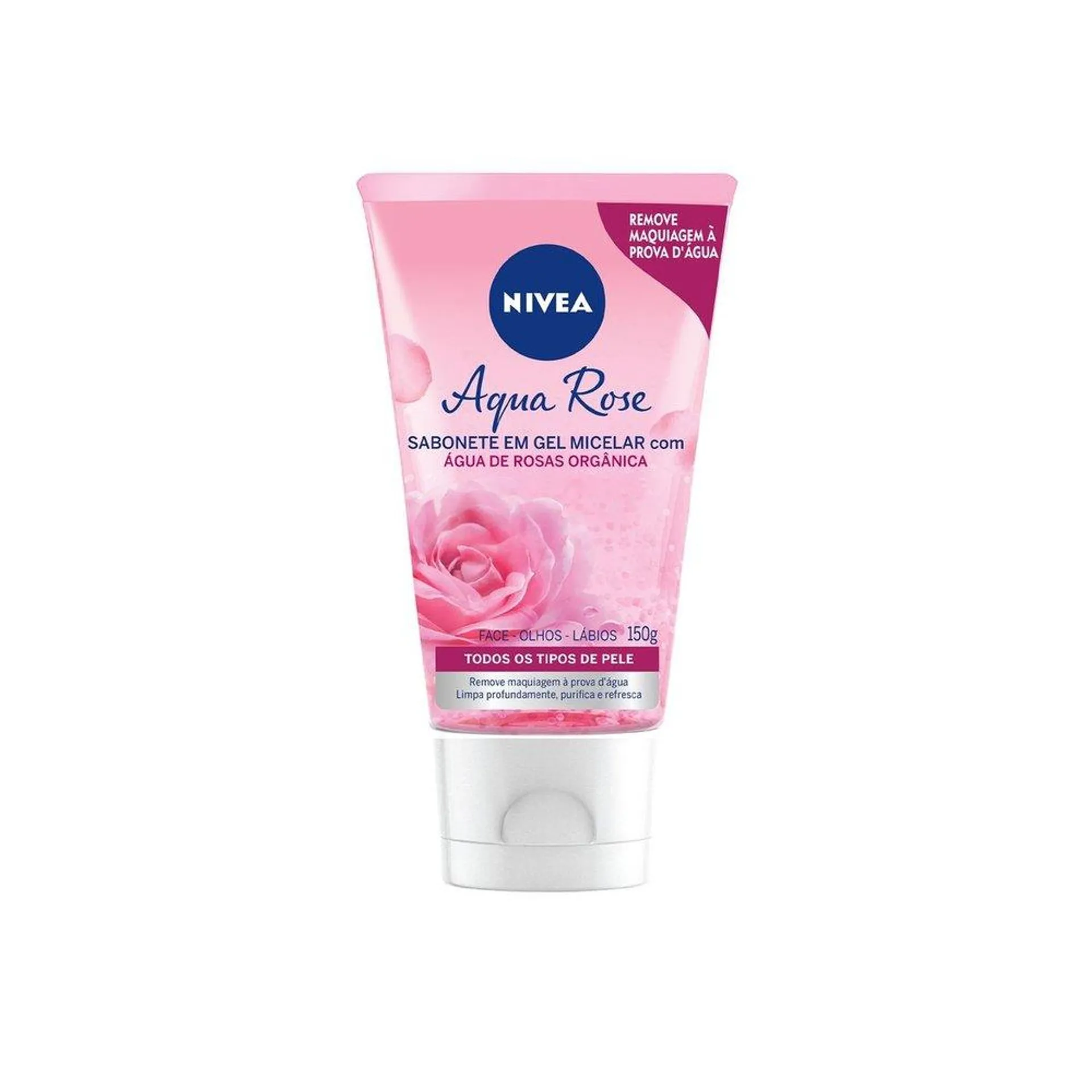 NIVEA Sabonete Facial em Gel Aqua Rose 150ml