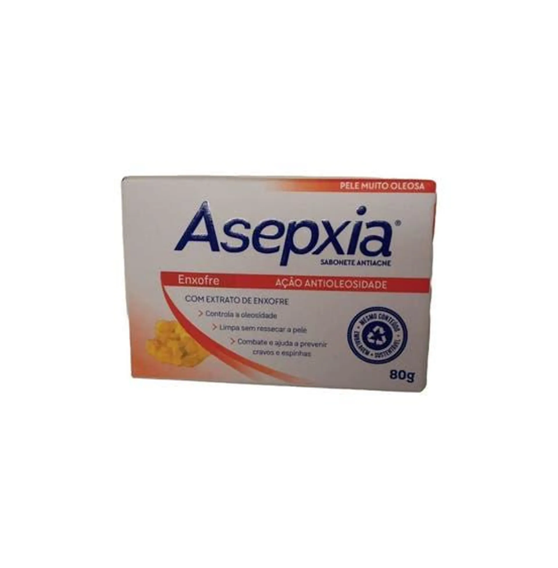 Sabonete Facial Asepxia Enxofre 80g