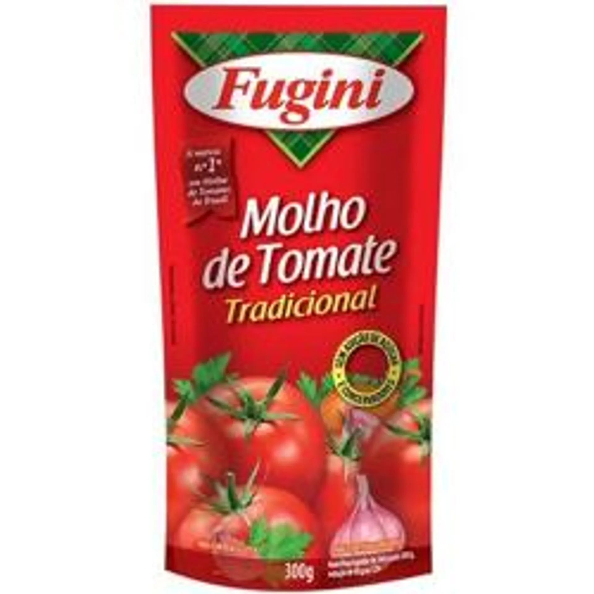 Molho De Tomate Fugini Tradicional 340g