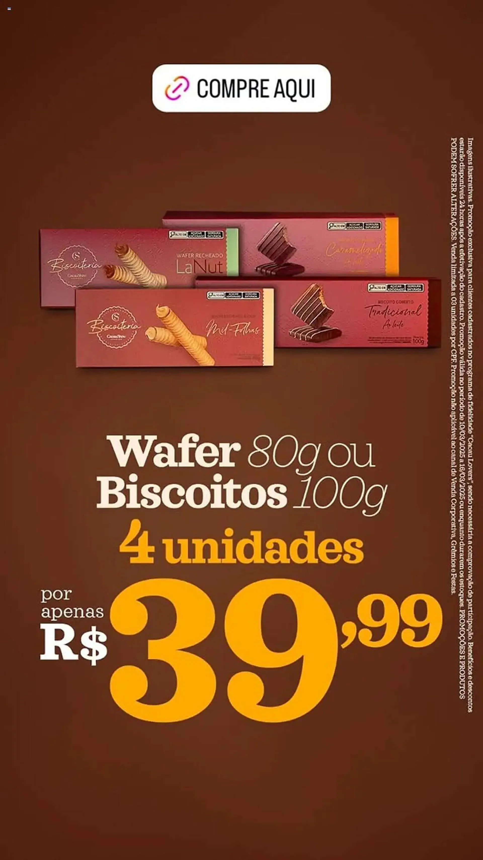 Encarte de Catálogo Cacau Show 10 de março até 16 de março 2025 - Pagina 5