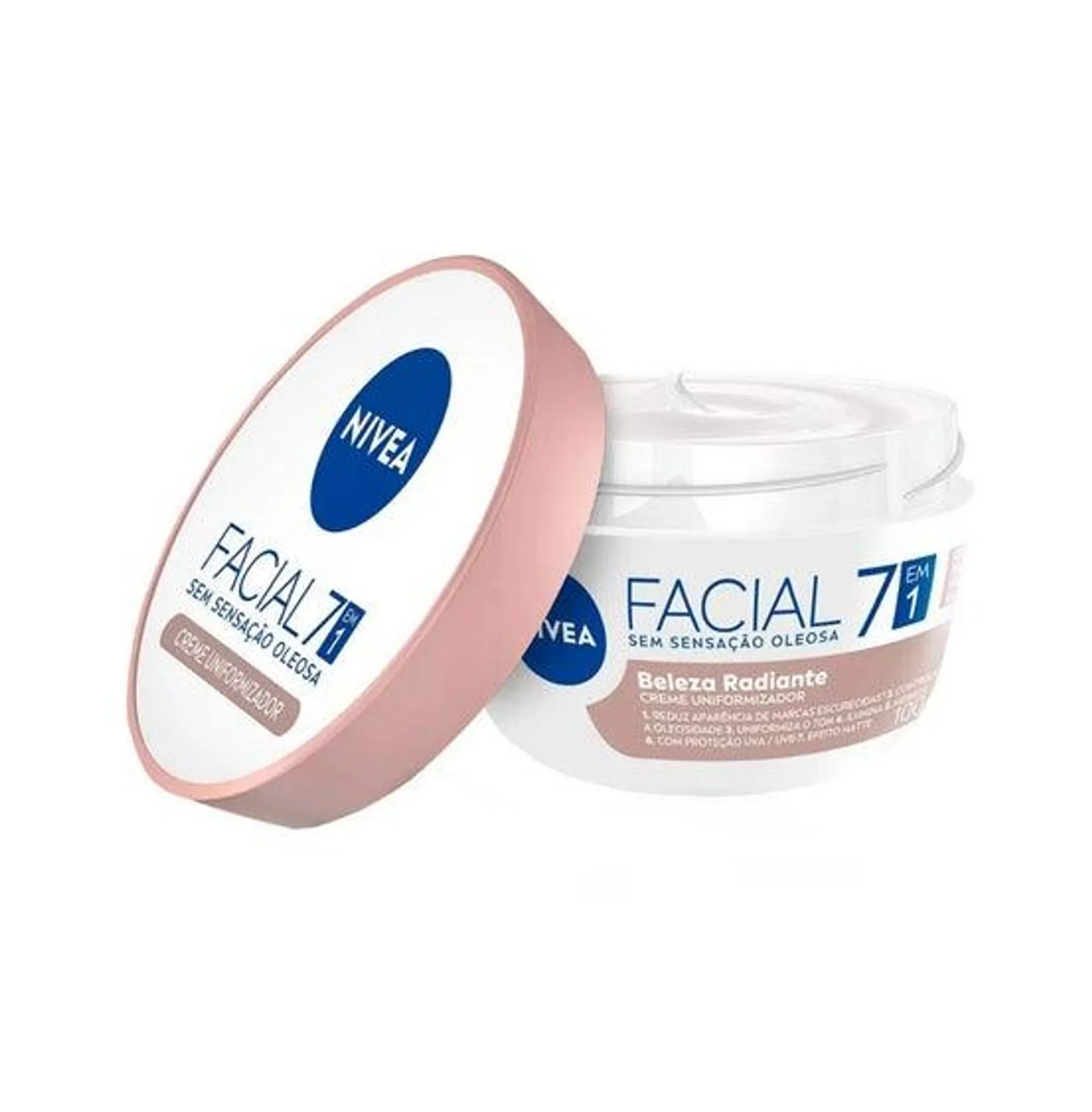 Creme Facial Nivea Beleza Radiante Pele Negra 100gr