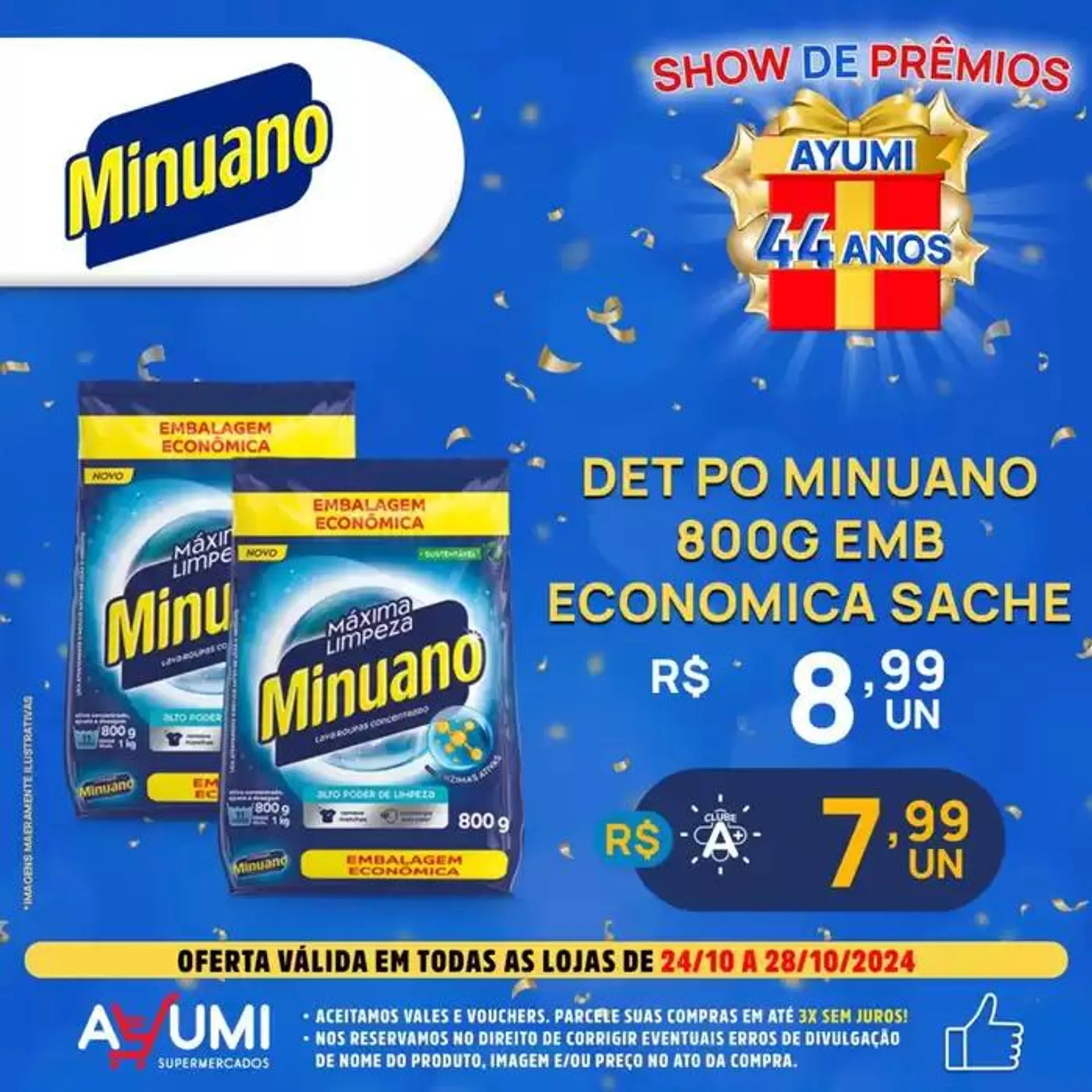 Encarte de Encarte Ayumi Supermercados 25 de outubro até 28 de outubro 2024 - Pagina 2