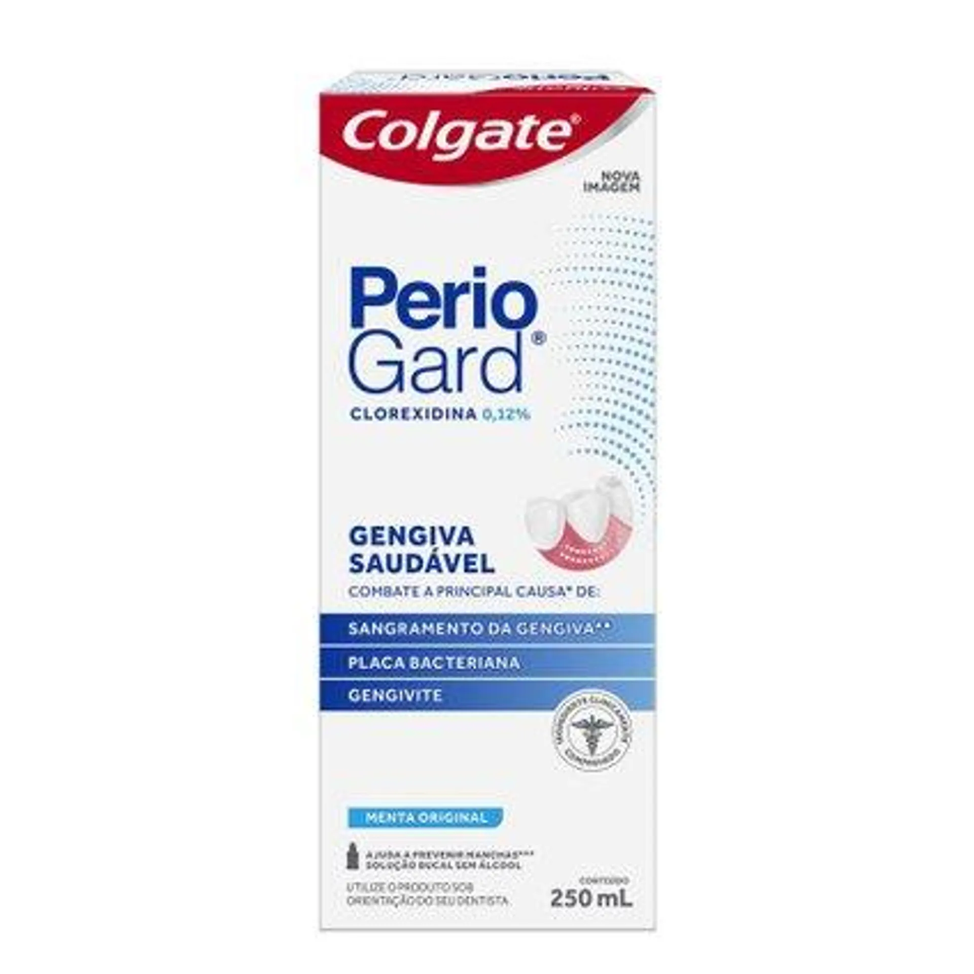 Enxaguatorio Bucal Colgate Periogard Sem Álcool 250ml