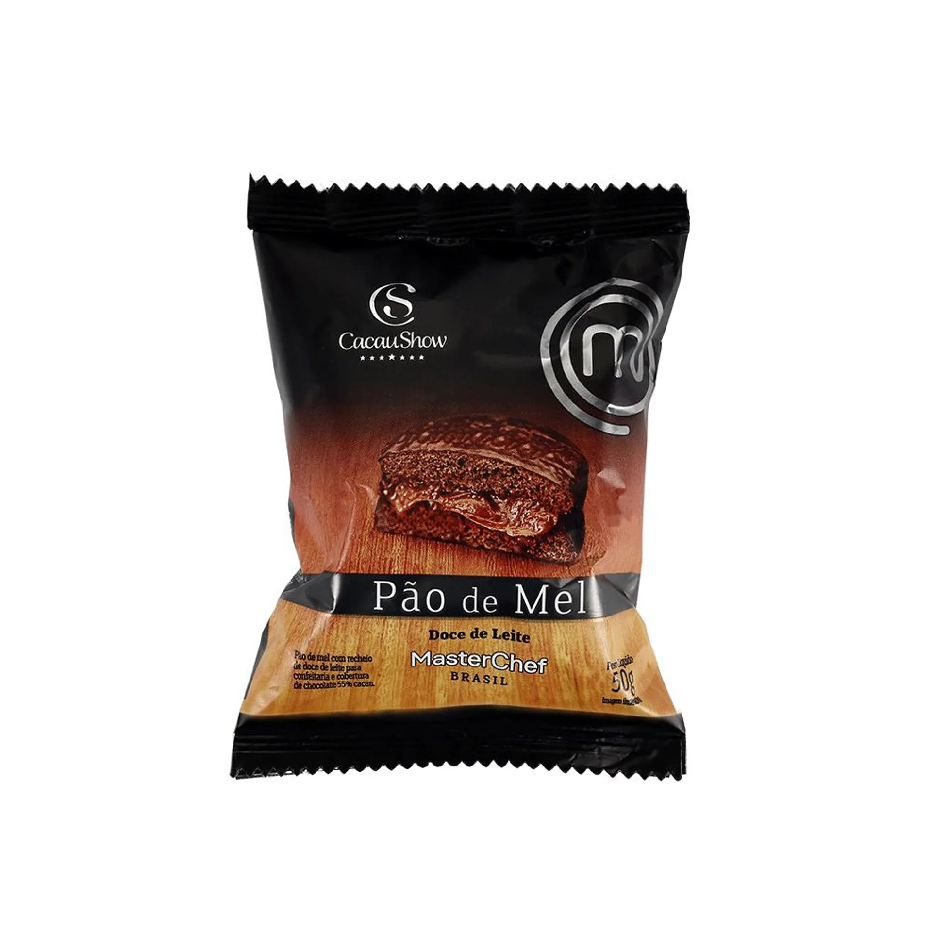 PÃO DE MEL DOCE DE LEITE 50G