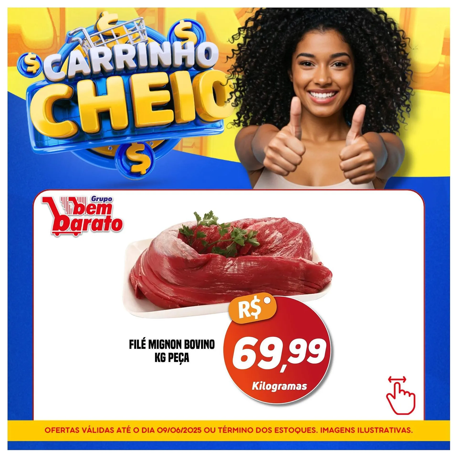 Encarte de Catálogo Supermercado Bem Barato 6 de junho até 9 de junho 2025 - Pagina 2