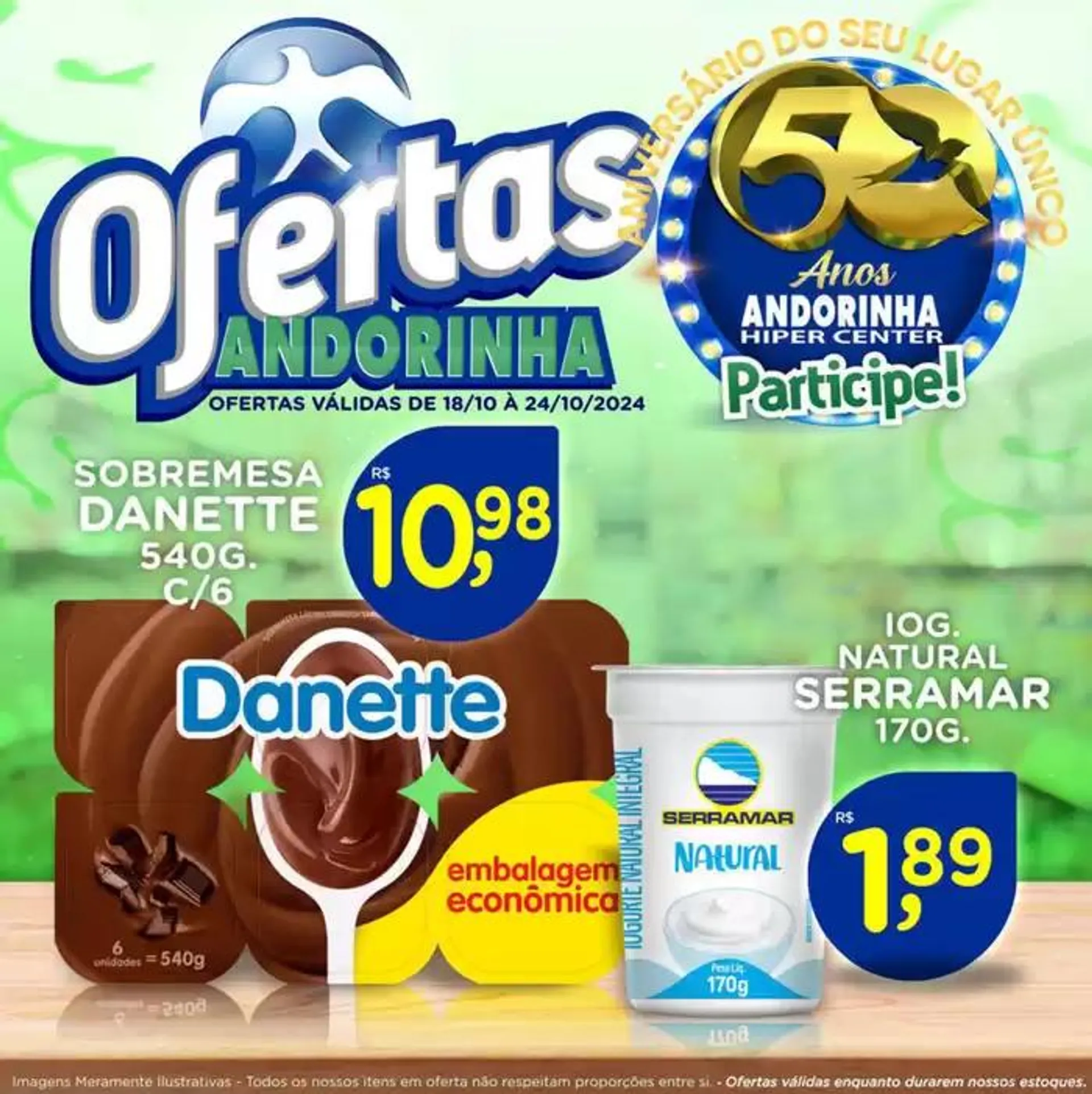 Encarte de Andorinha Hipermercado OFERTAS 18 de outubro até 24 de outubro 2024 - Pagina 33