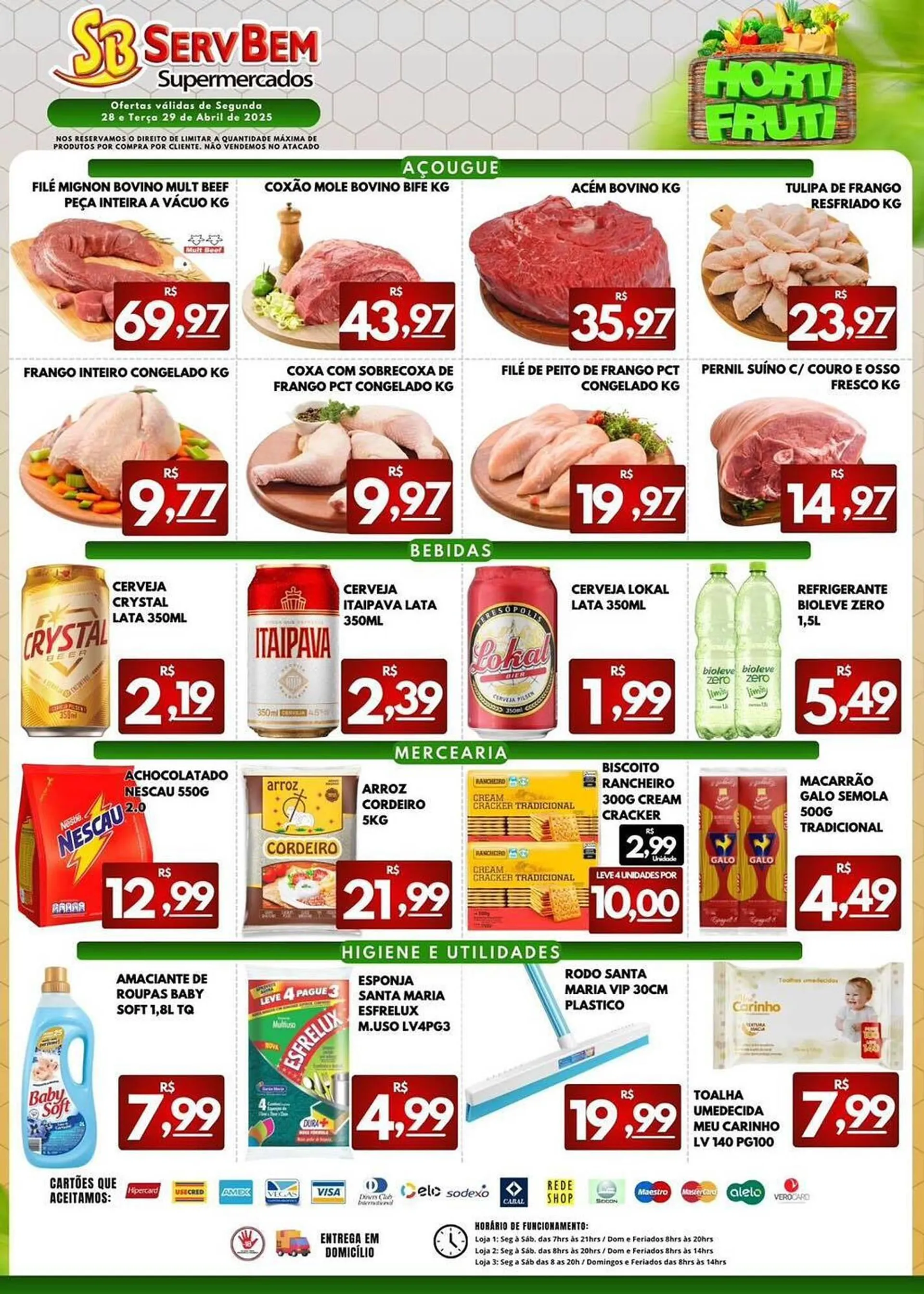 Encarte de Catálogo ServBem 28 de abril até 30 de abril 2025 - Pagina 2