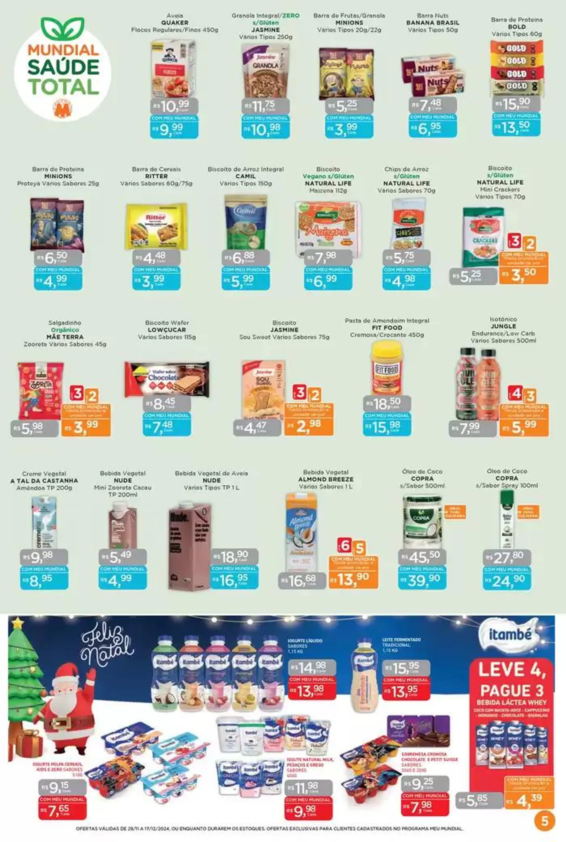 Encarte de Ofertas Supermercados Mundial 2 de dezembro até 17 de dezembro 2024 - Pagina 5