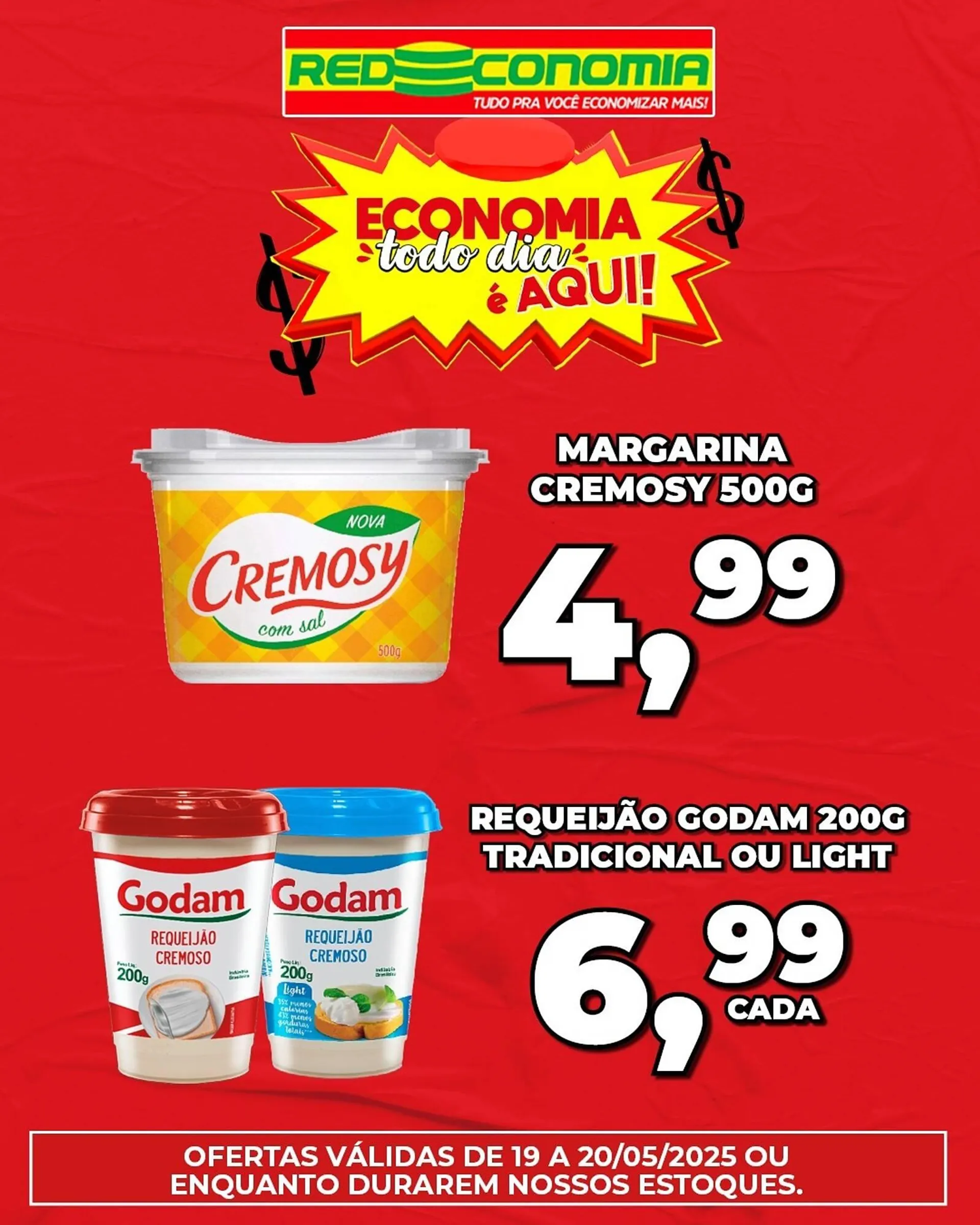 Encarte de Catálogo Rede Economia 19 de maio até 20 de maio 2025 - Pagina 1