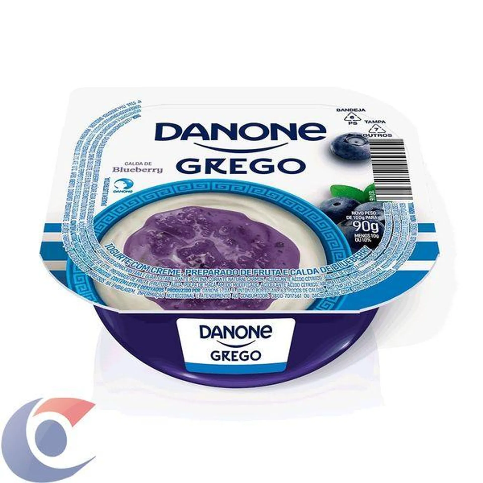 Iogurte Grego Danone Blueberry 90g