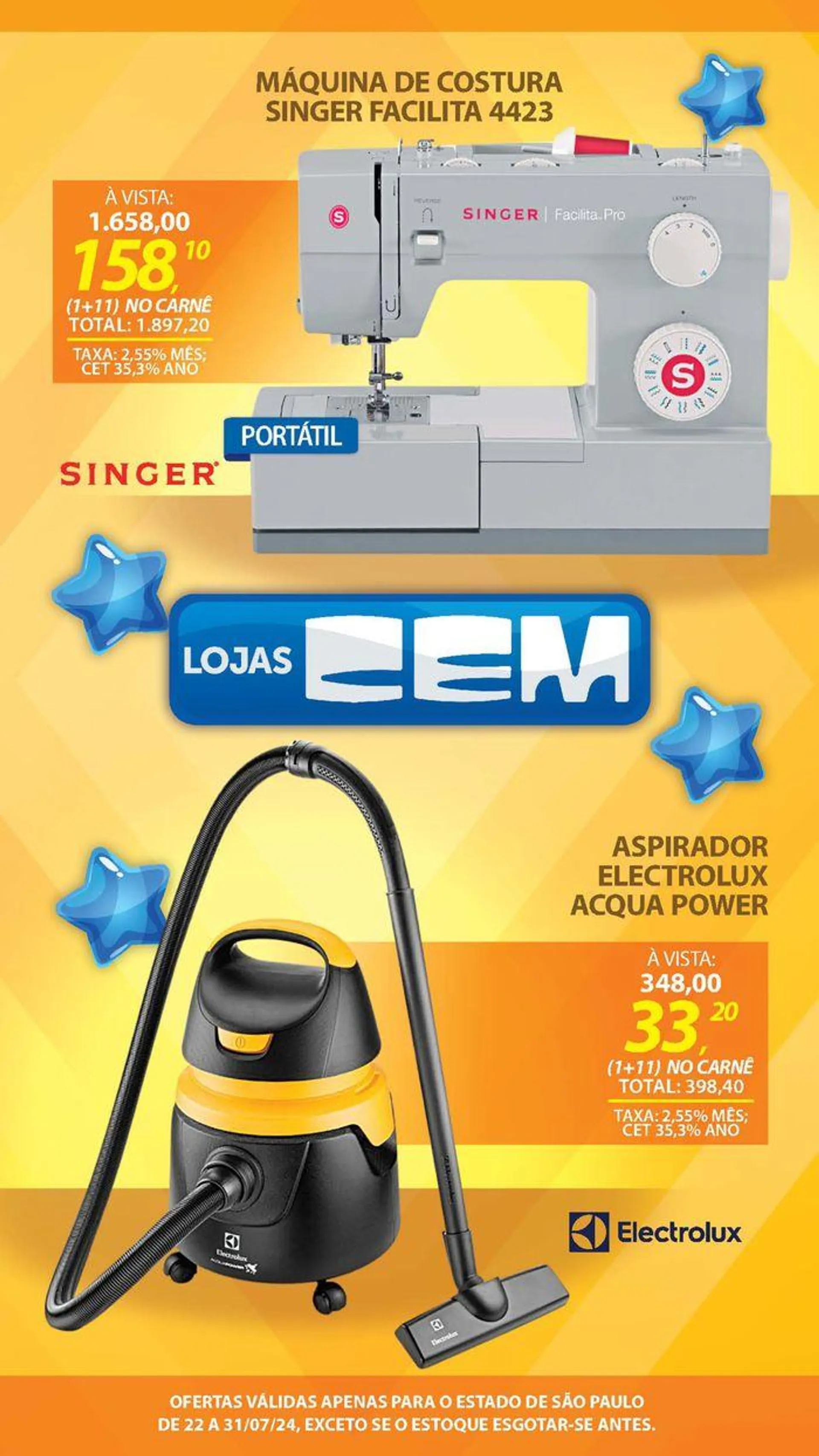 Oferta Lojas Cem - 56