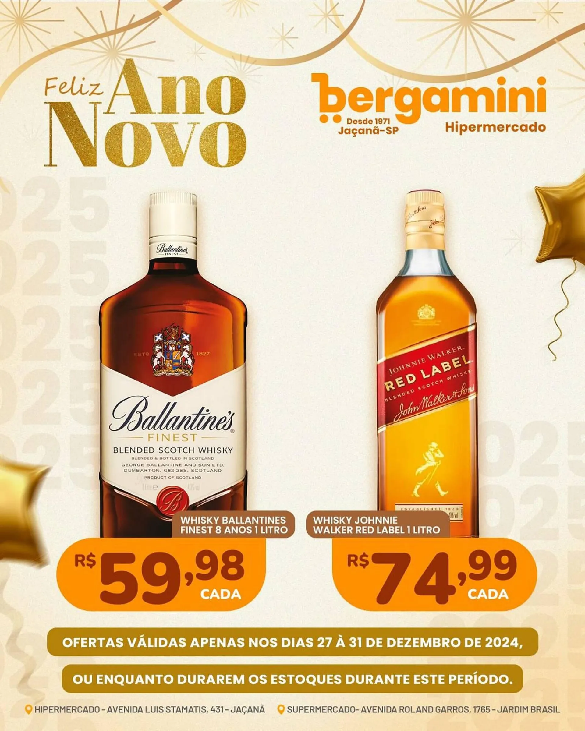 Encarte de Catálogo Supermercado Bergamini 27 de dezembro até 31 de dezembro 2024 - Pagina 3