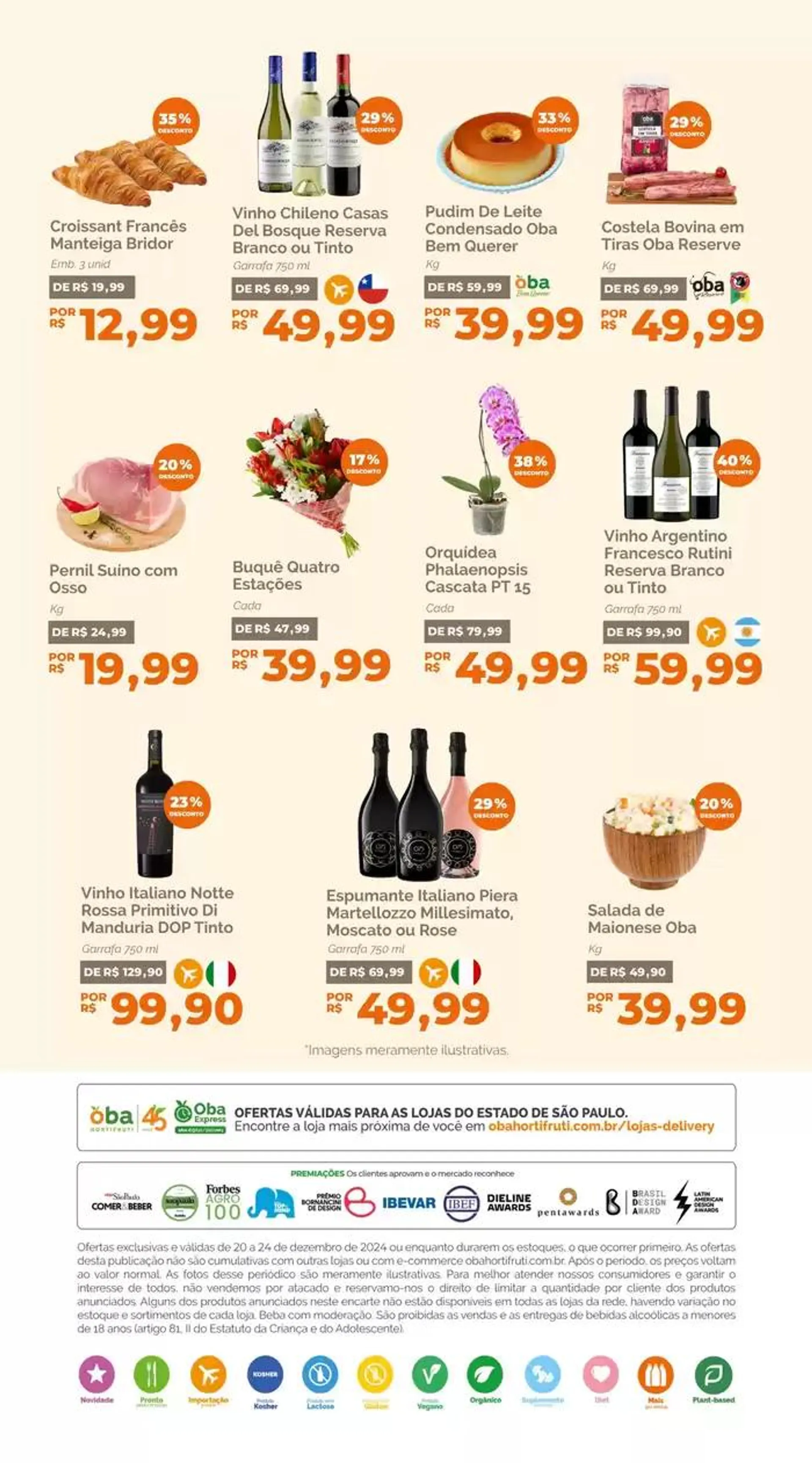 Encarte de Ofertas Oba Hortifruti 20 de dezembro até 24 de dezembro 2024 - Pagina 5