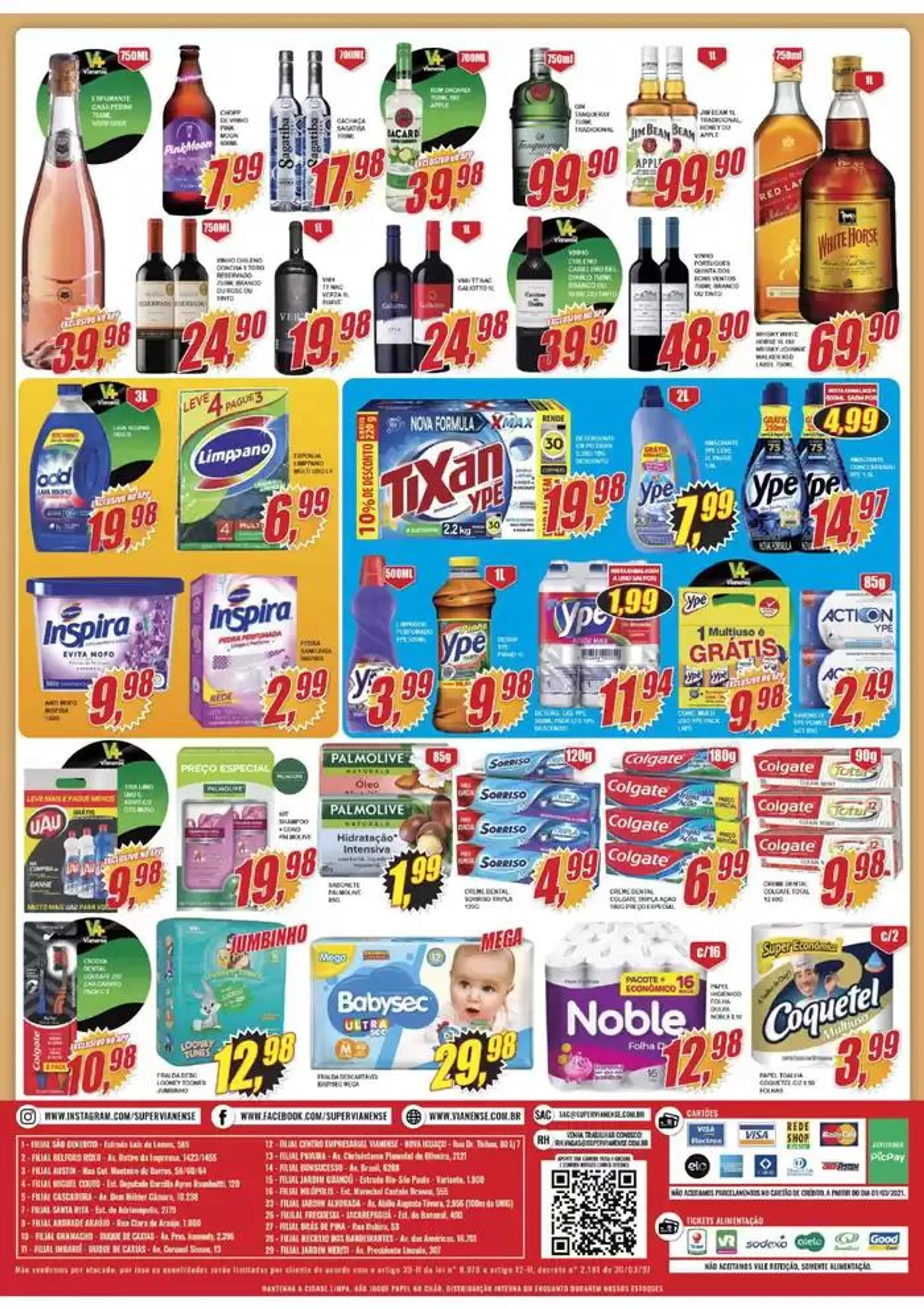 Encarte de Encarte Vianense Supermercados 28 de março até 3 de abril 2025 - Pagina 4
