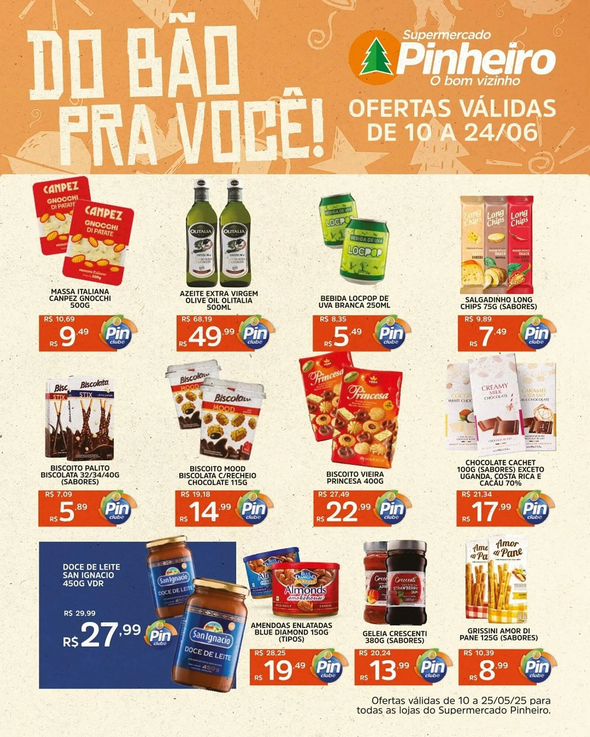 Encarte de Catálogo Pinheiro Supermercado 10 de junho até 24 de junho 2025 - Pagina 2