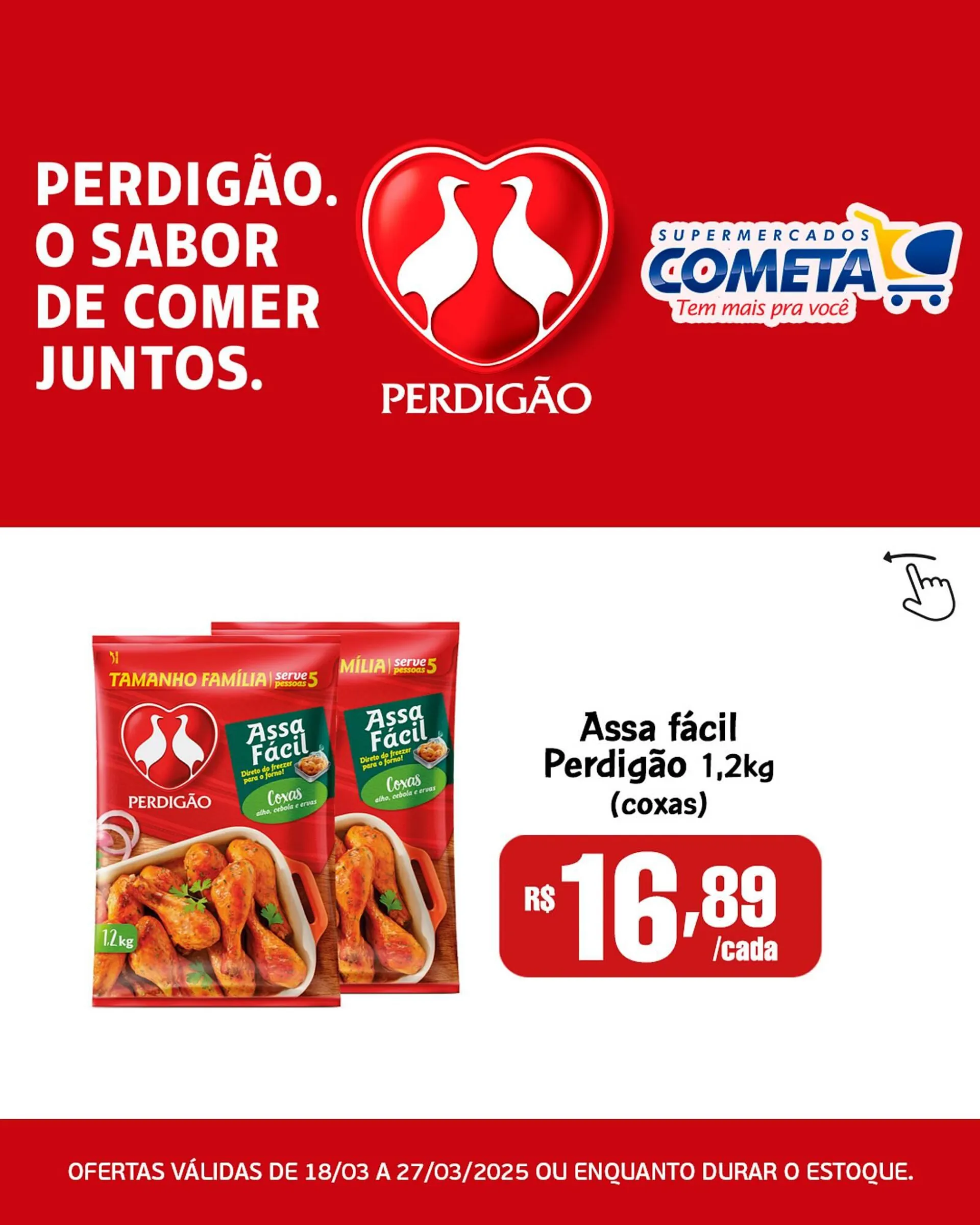 Encarte de Catálogo Cometa Supermercados 21 de março até 27 de março 2025 - Pagina 3