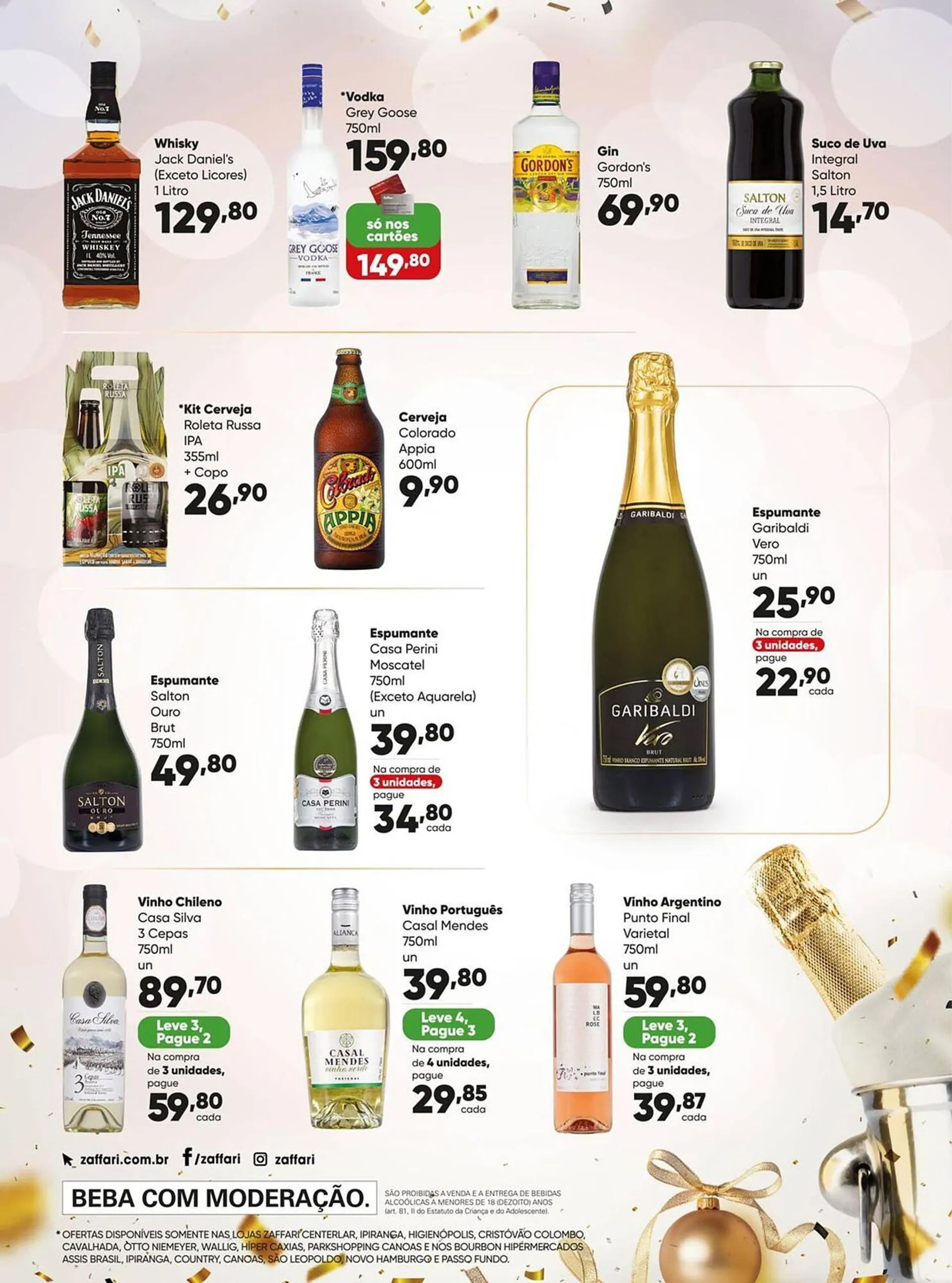 Encarte de Catálogo Zaffari 21 de novembro até 26 de novembro 2023 - Pagina 24