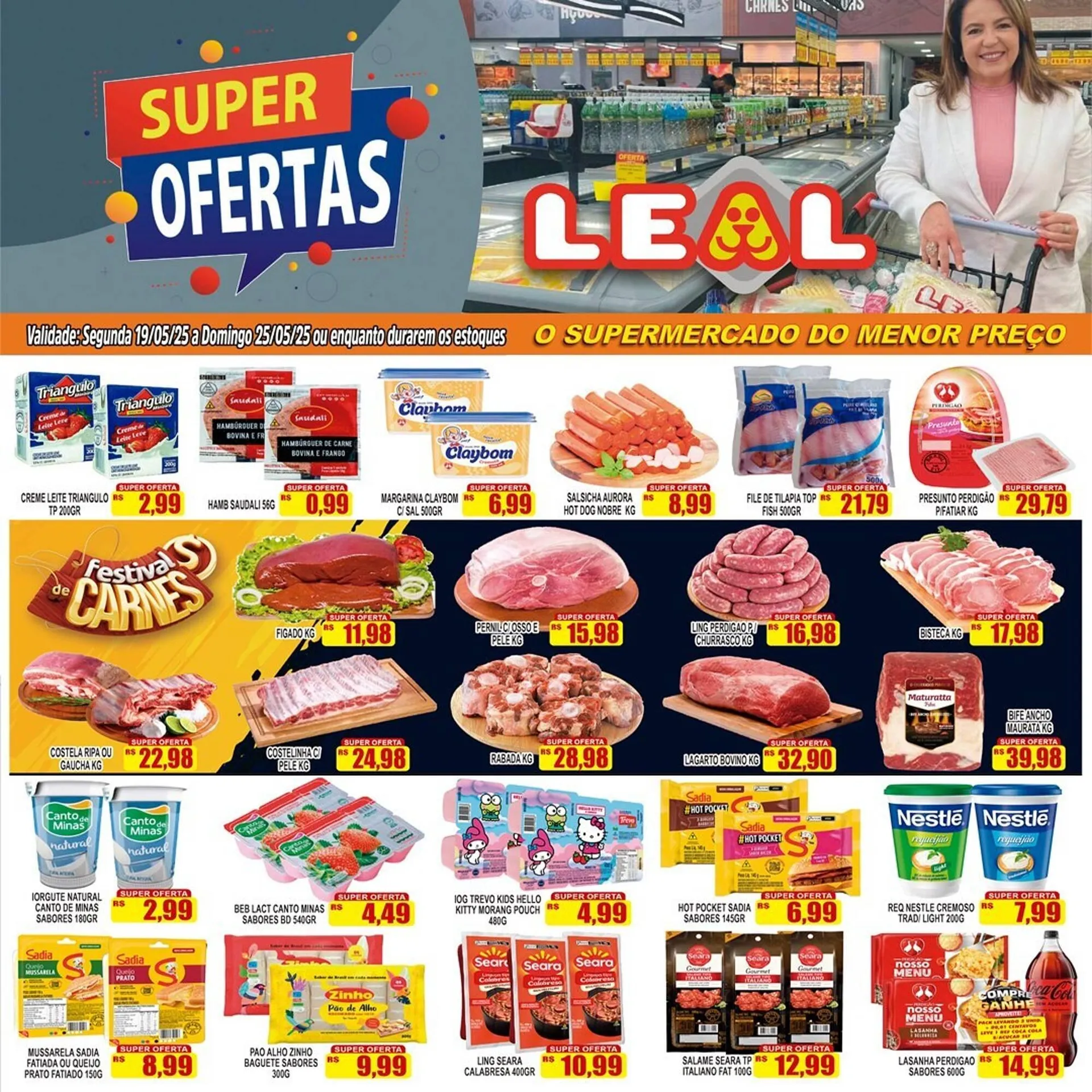 Encarte de Catálogo Supermercado leal 19 de maio até 25 de maio 2025 - Pagina 3