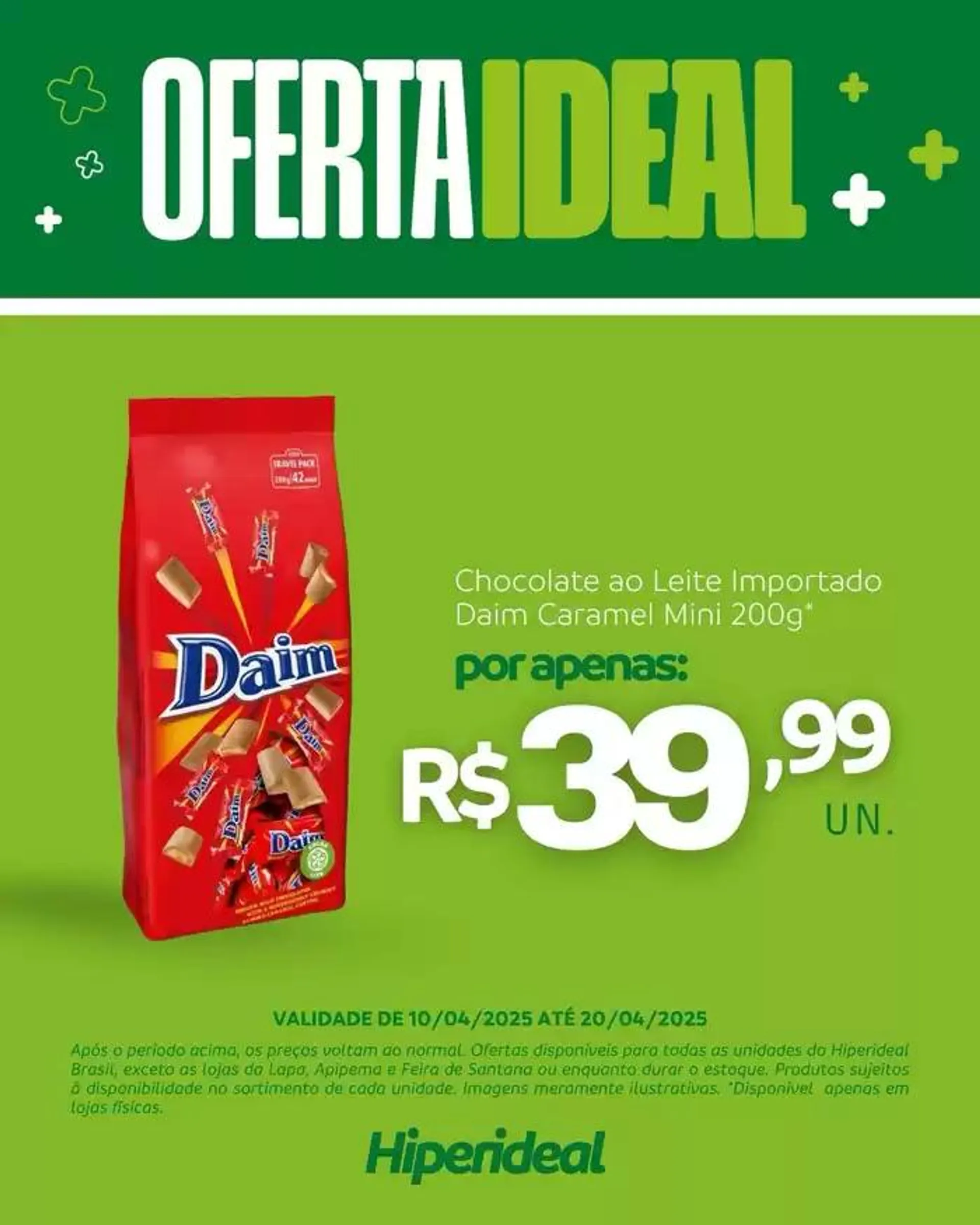 Encarte de Melhores ofertas para todos os clientes 10 de abril até 20 de abril 2025 - Pagina 1