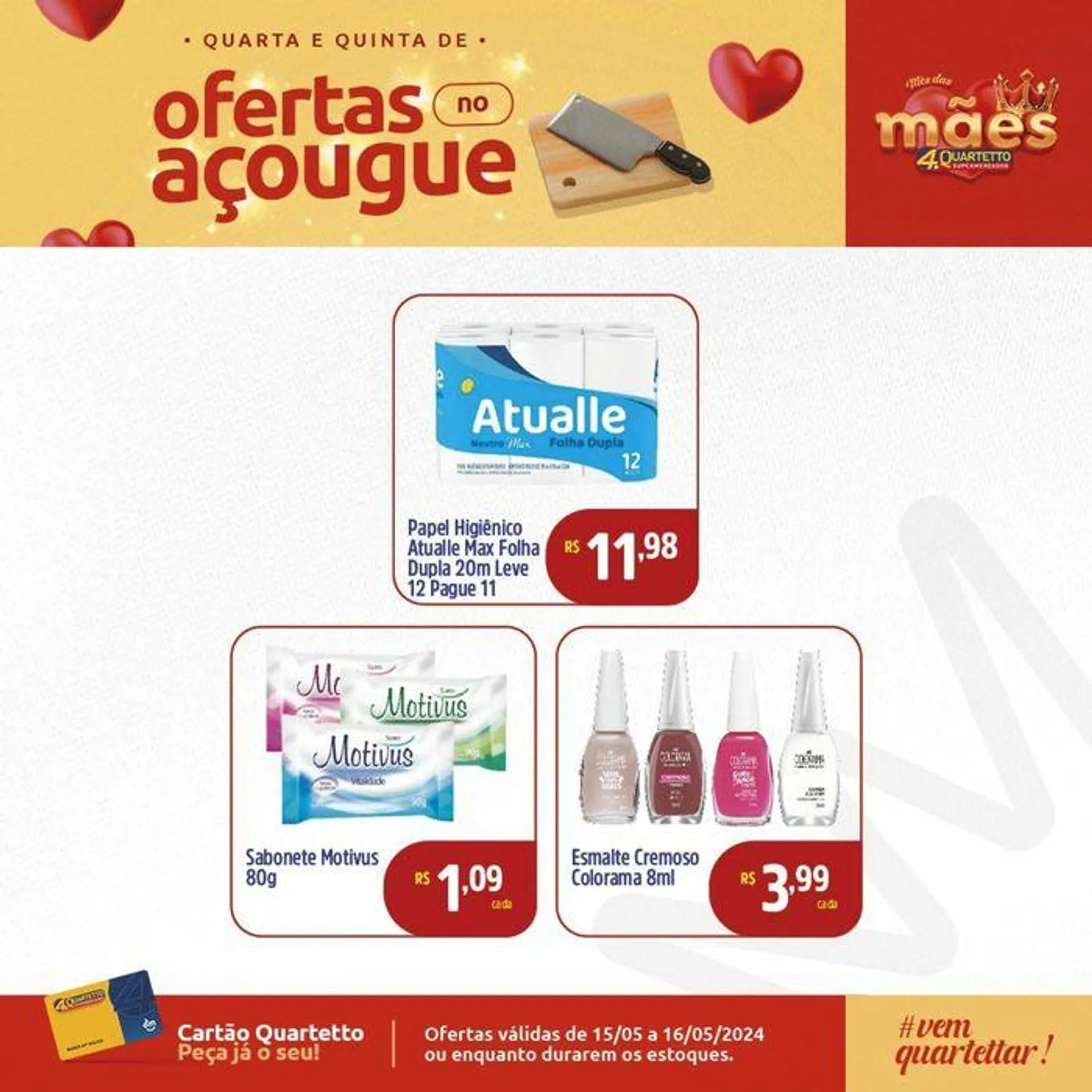 Oferta Encarte Quartetto Supermercados - 1