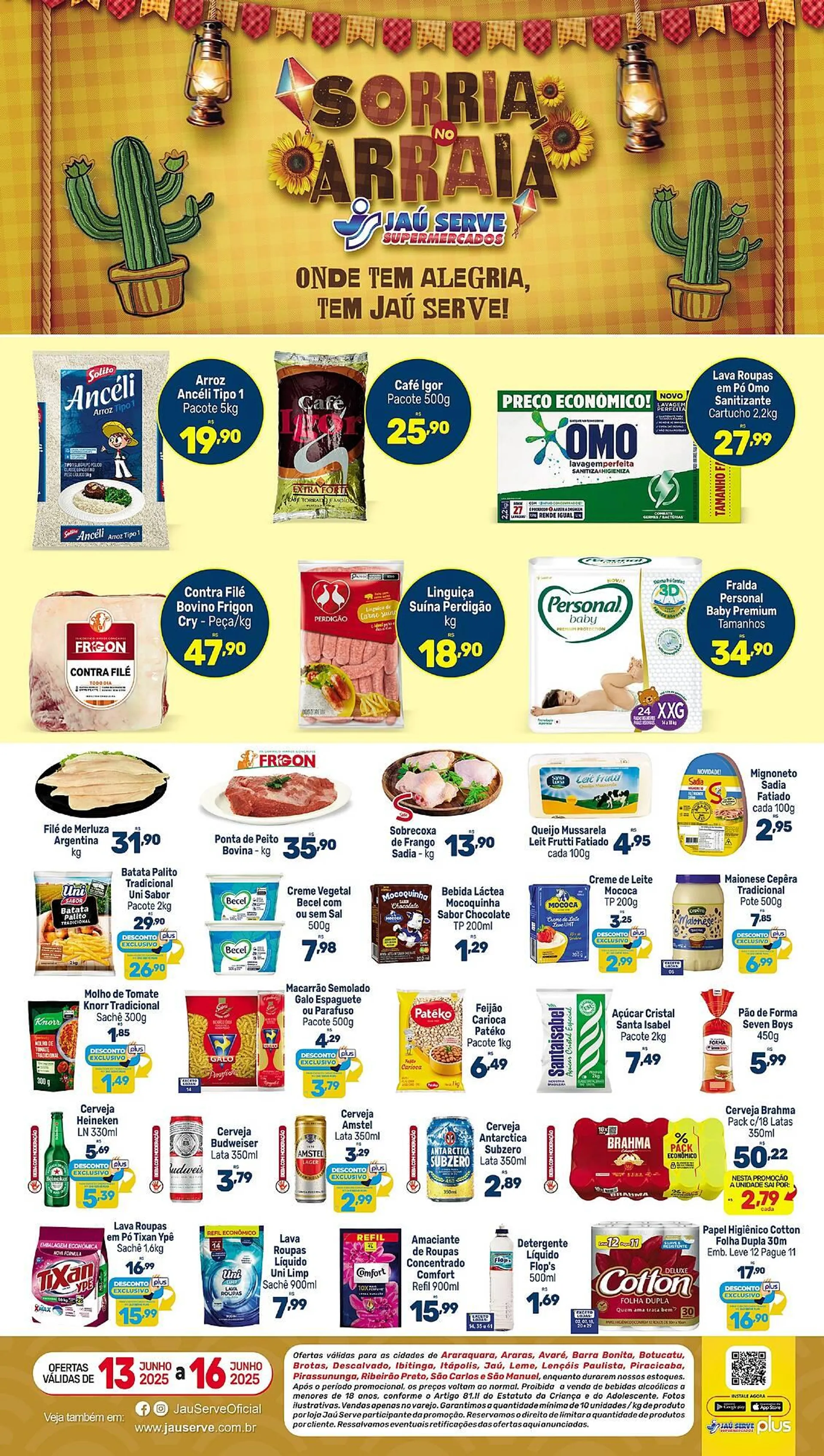 Catálogo Supermercados Jau Serve - 1