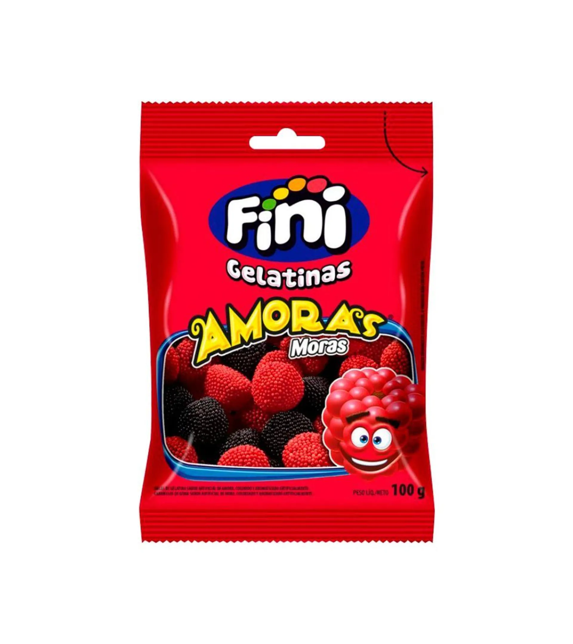 Fini Gelatina 90gr Amoras