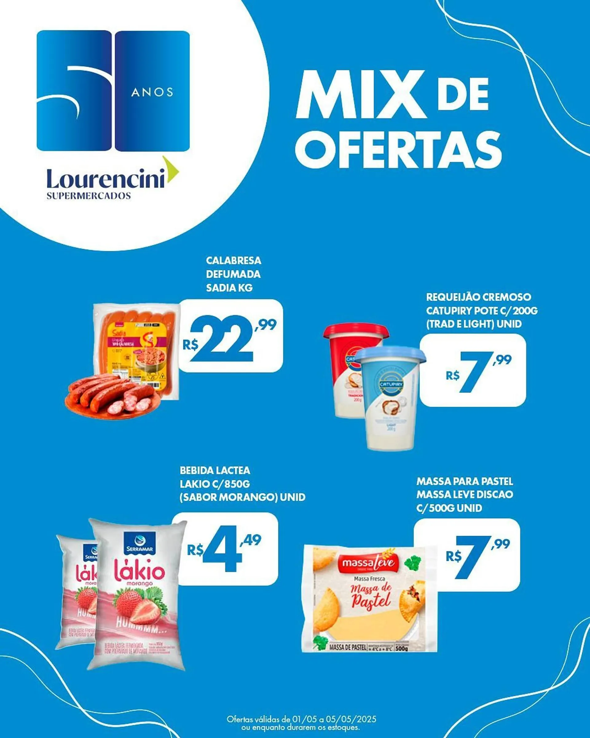 Encarte de Catálogo Lourencini Supermercados 3 de maio até 5 de maio 2025 - Pagina 3