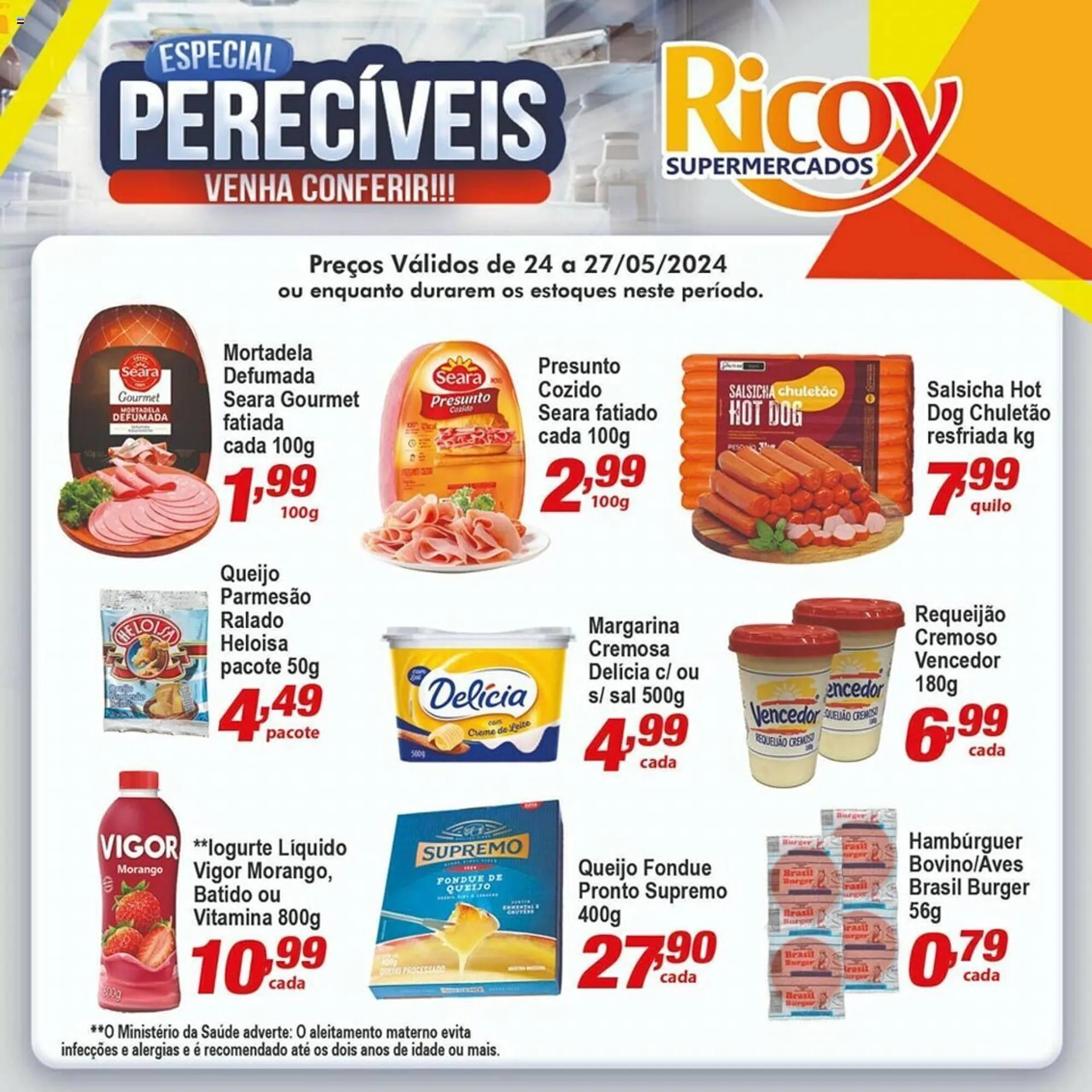 Encarte de Catálogo Ricoy Supermercados 24 de maio até 27 de maio 2024 - Pagina 2