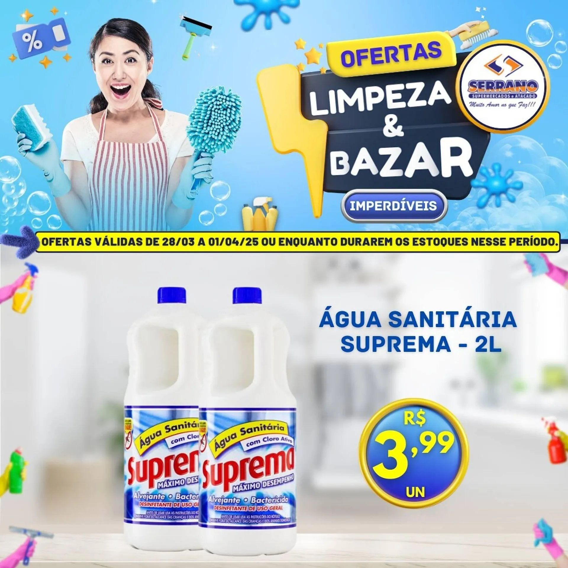 Encarte de Catálogo Serrano Supermercado 31 de março até 1 de abril 2025 - Pagina 4
