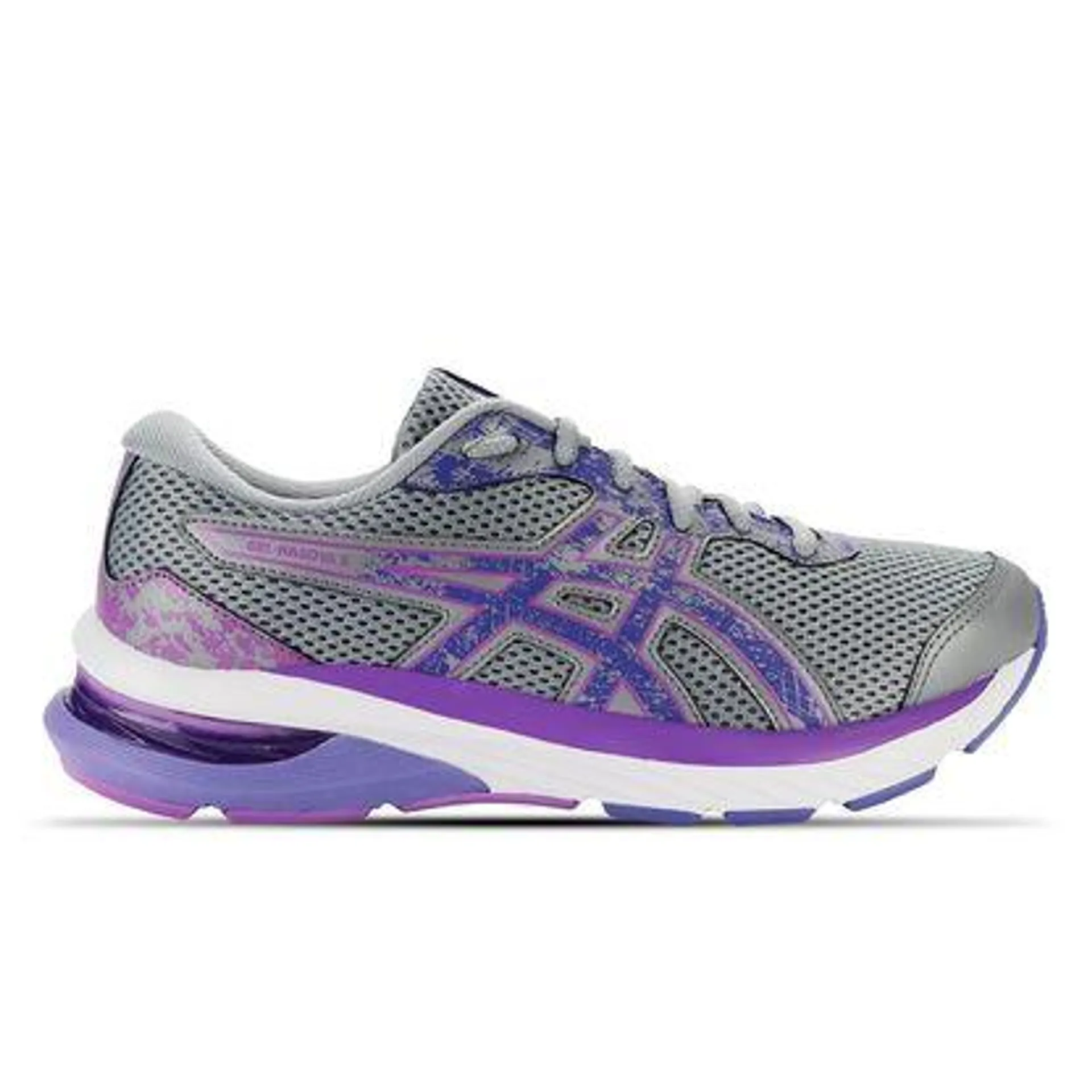 Tênis ASICS GEL-Nagoya 5 - Feminino - Cinza, Azul e Roxo