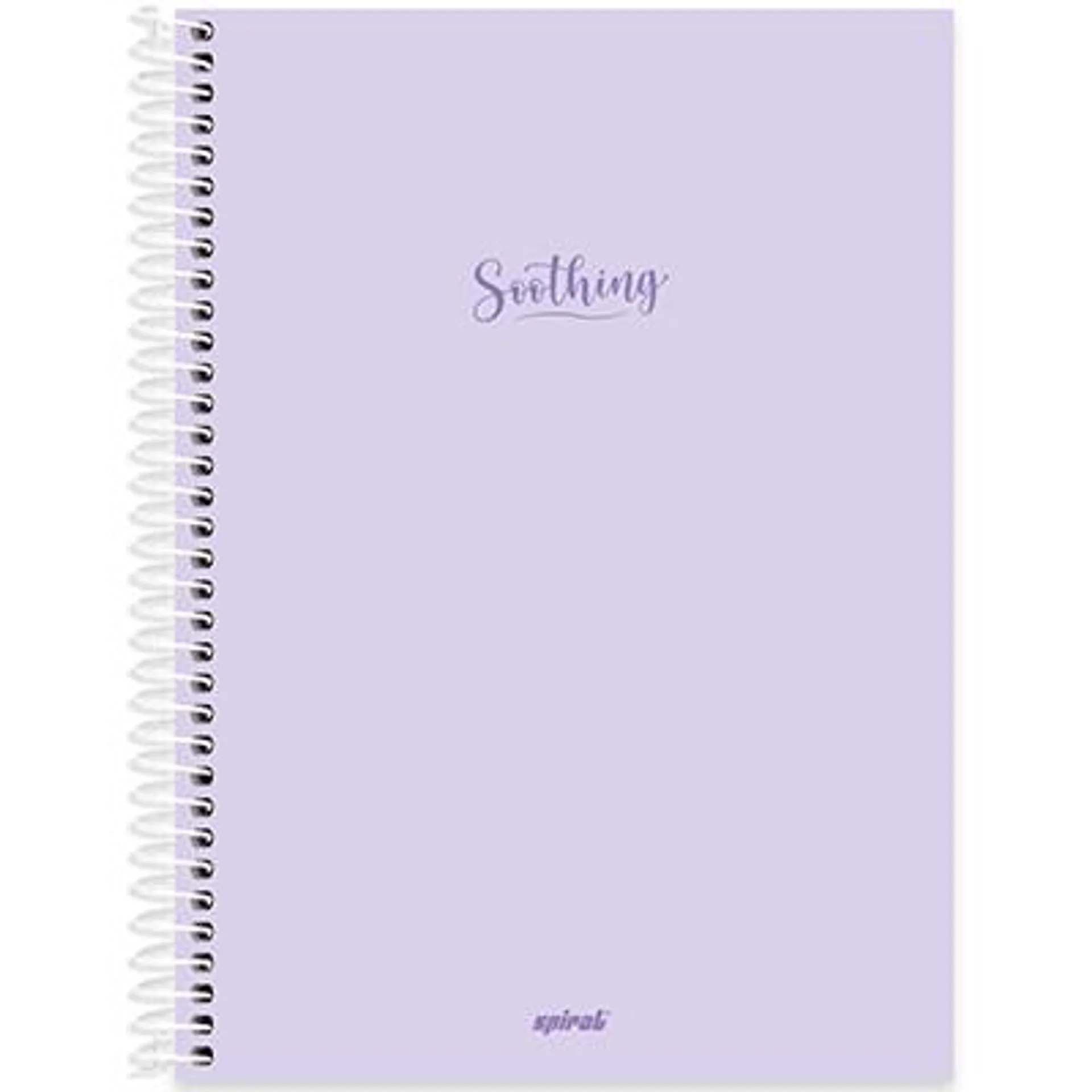 Caderno Universitário Capa Polipropileno 1X1 80 Folhas Soothing Lilás Spiral - PT 1 UN