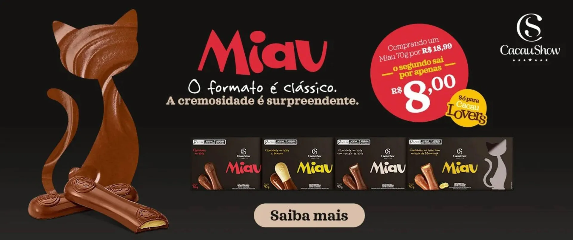 Encarte de Catálogo Cacau Show 20 de maio até 3 de junho 2025 - Pagina 1