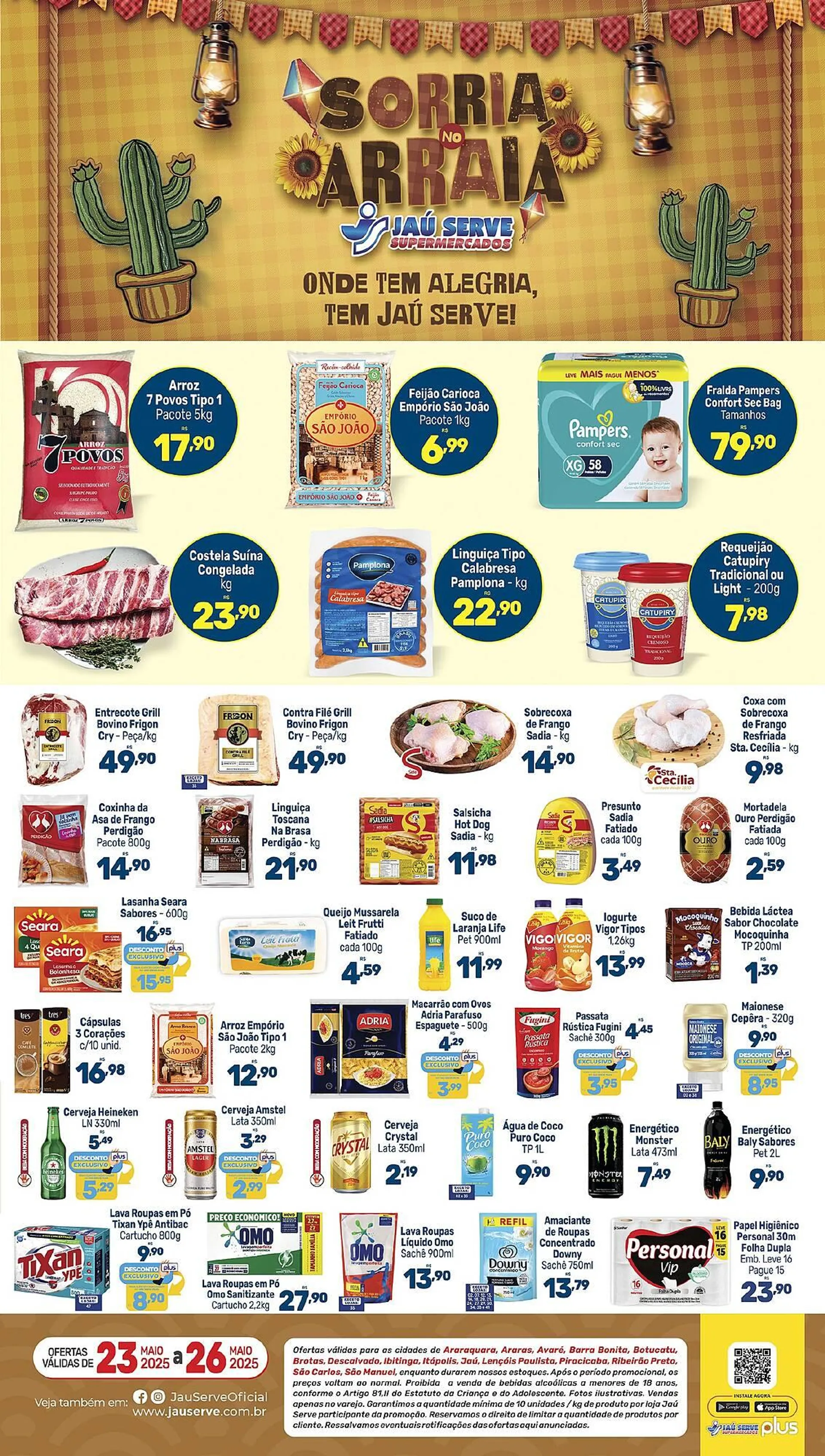 Catálogo Supermercados Jau Serve - 1