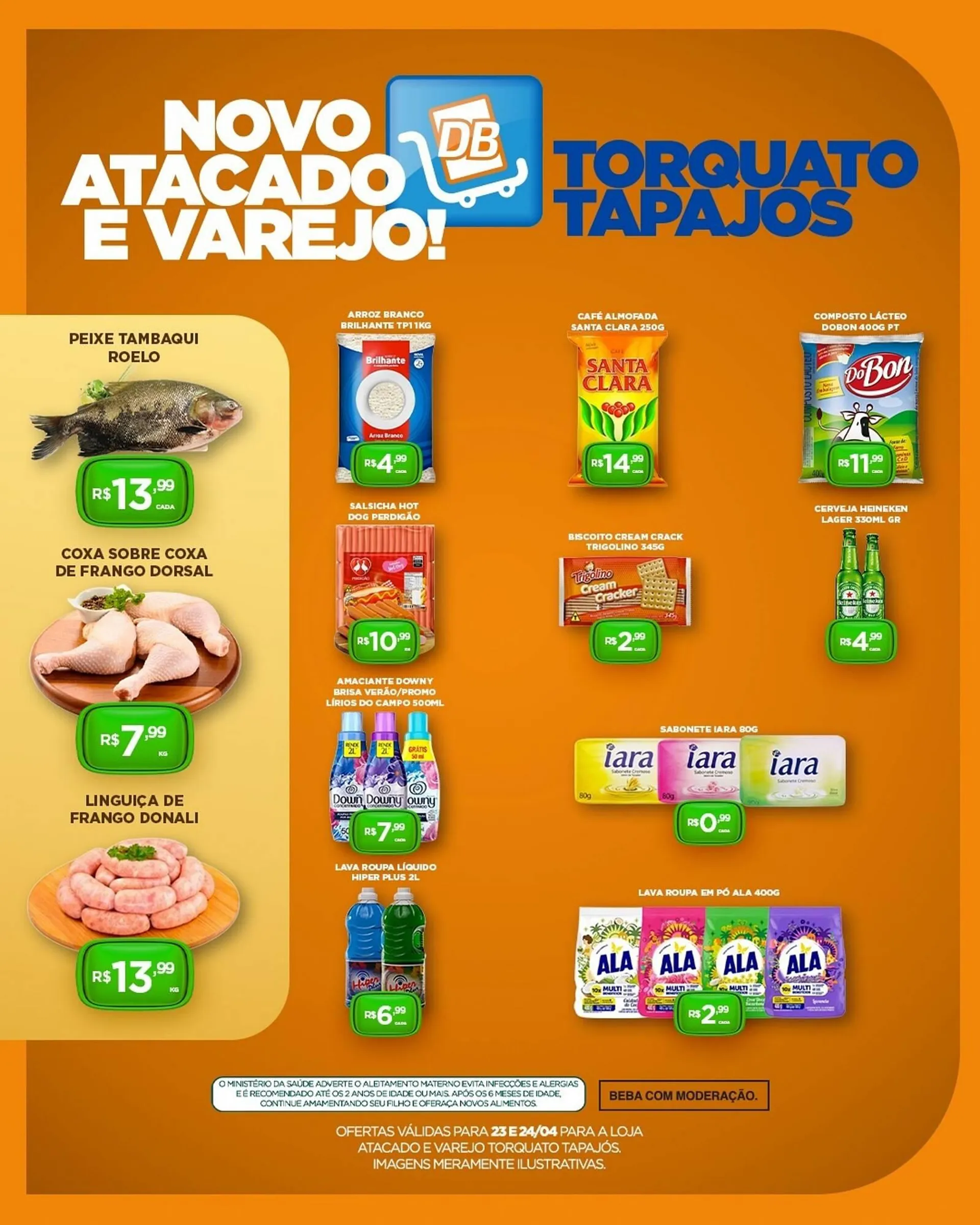 Encarte de Catálogo DB Supermercados 23 de abril até 24 de abril 2025 - Pagina 3